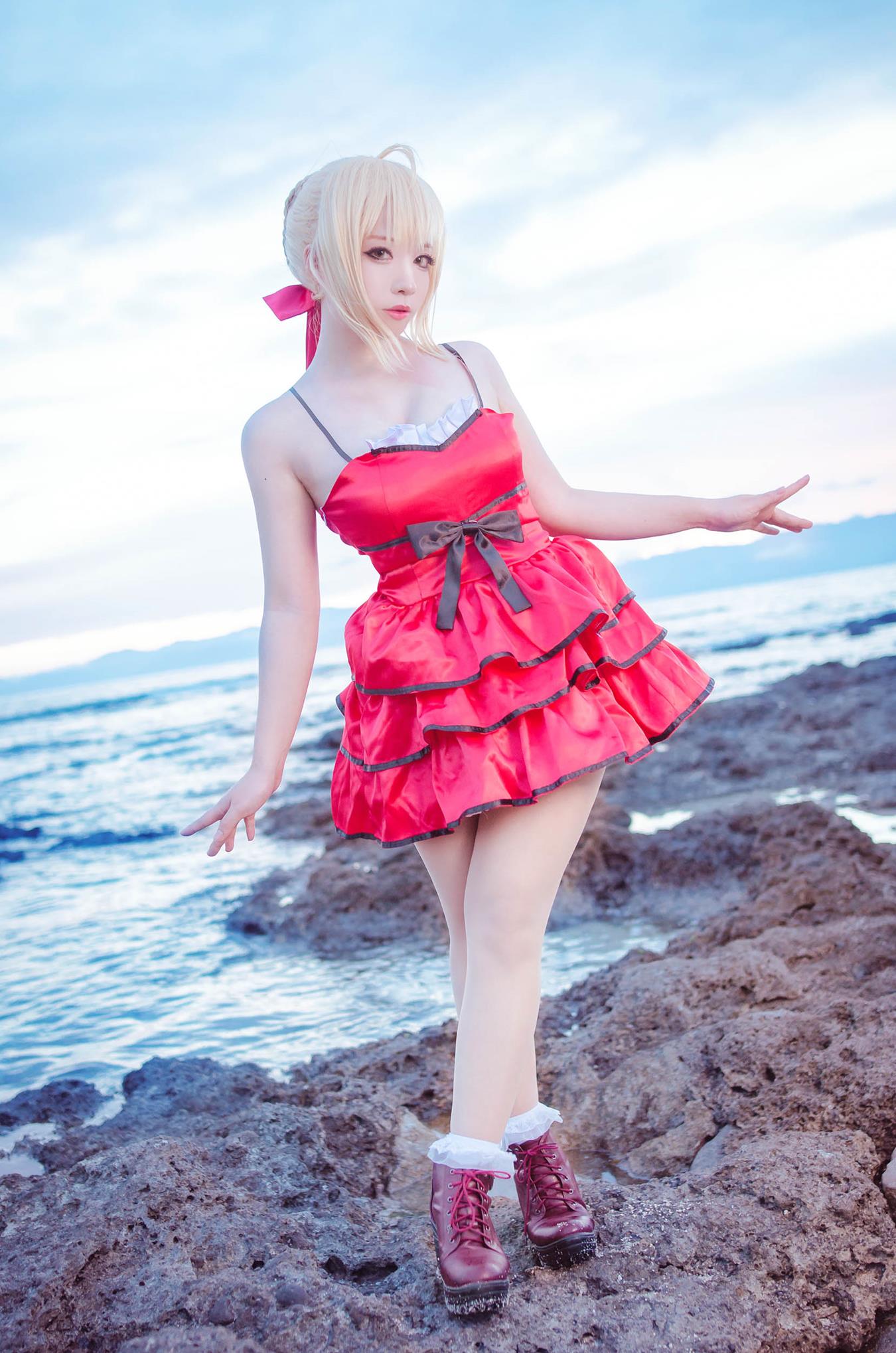 图片[58]-Cos妹子千寻  尼禄Nero1 [92P] – 速更版-美库