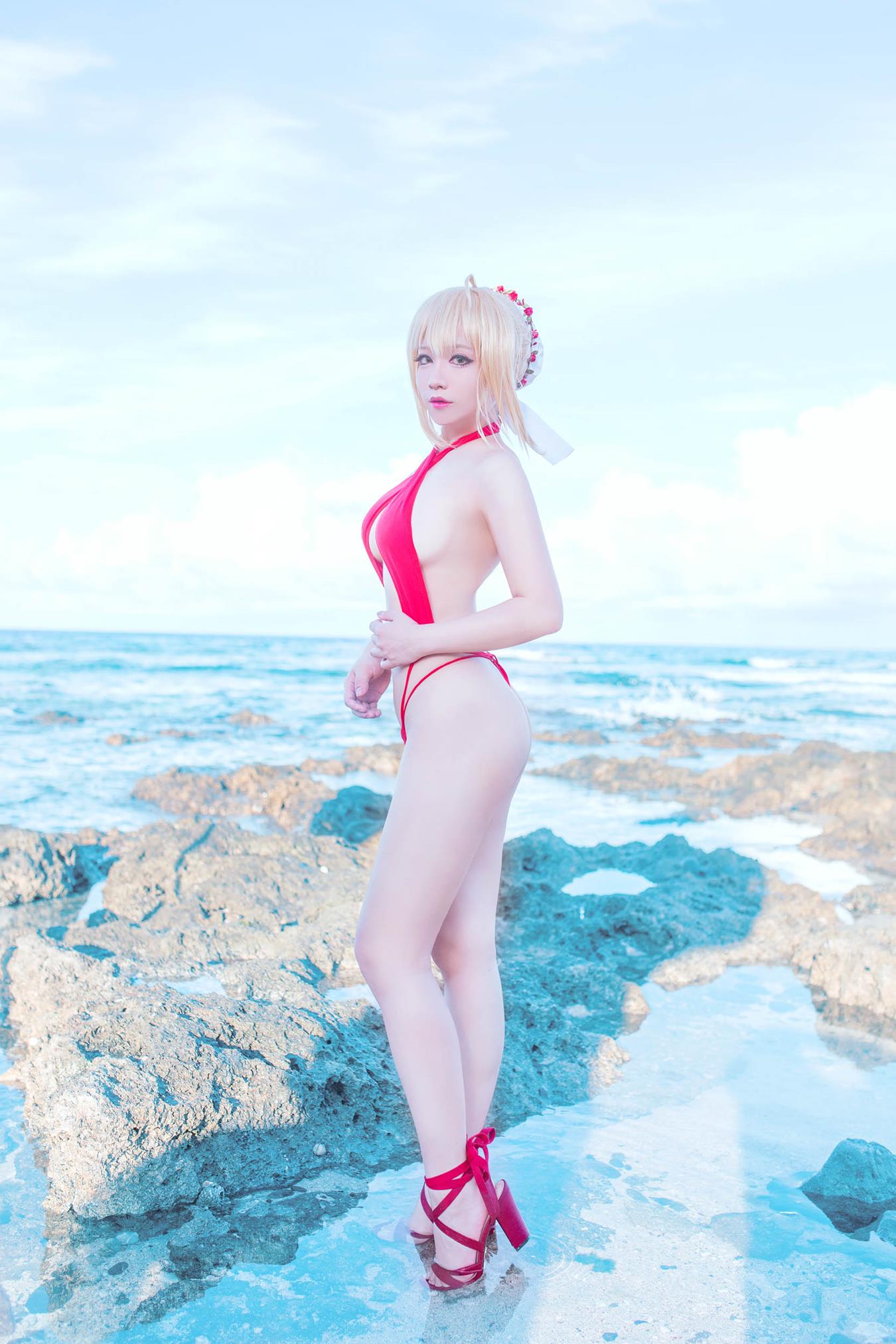 图片[63]-Cos妹子千寻  尼禄Nero1 [92P] – 速更版-美库