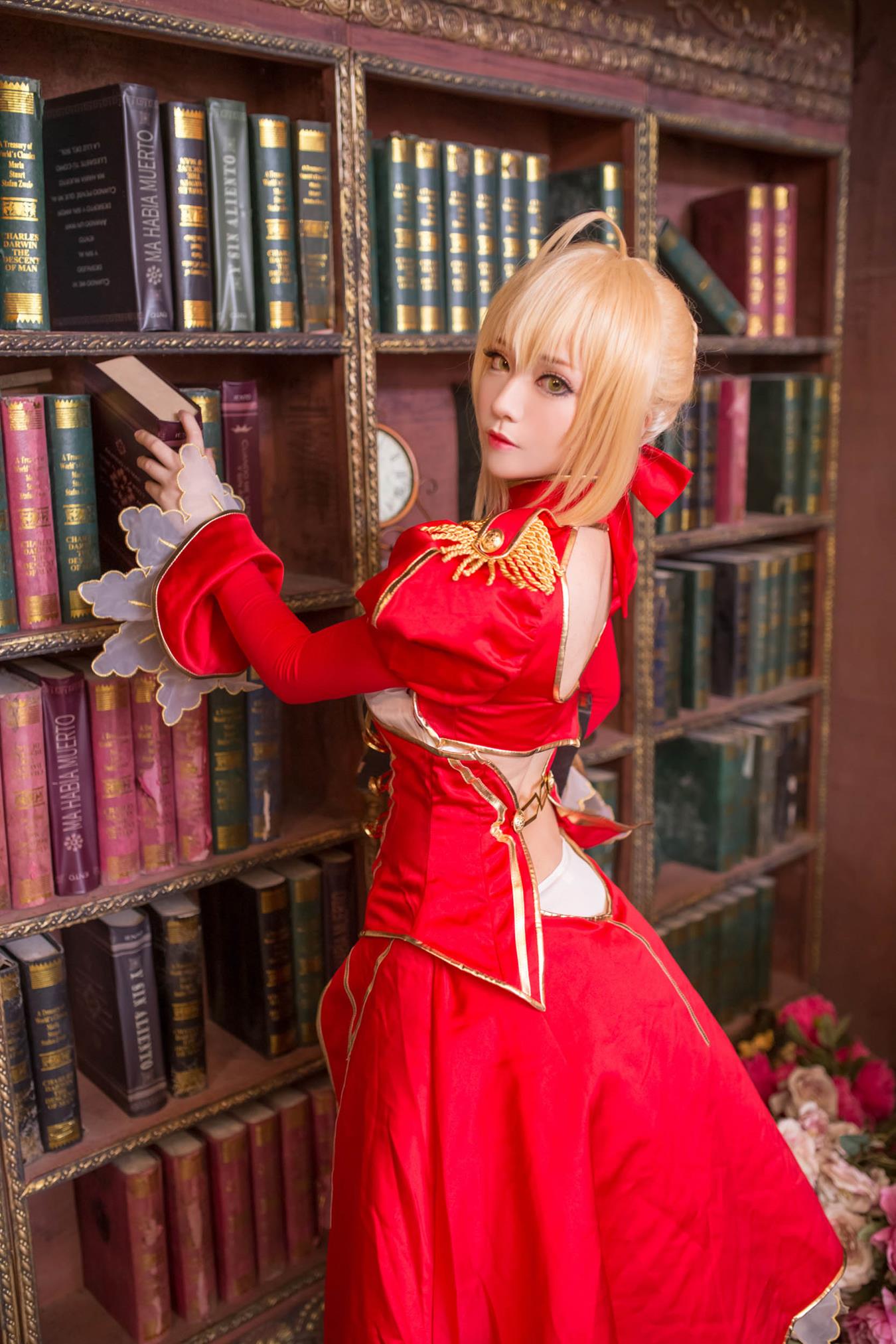 图片[67]-Cos妹子千寻  尼禄Nero1 [92P] – 速更版-美库