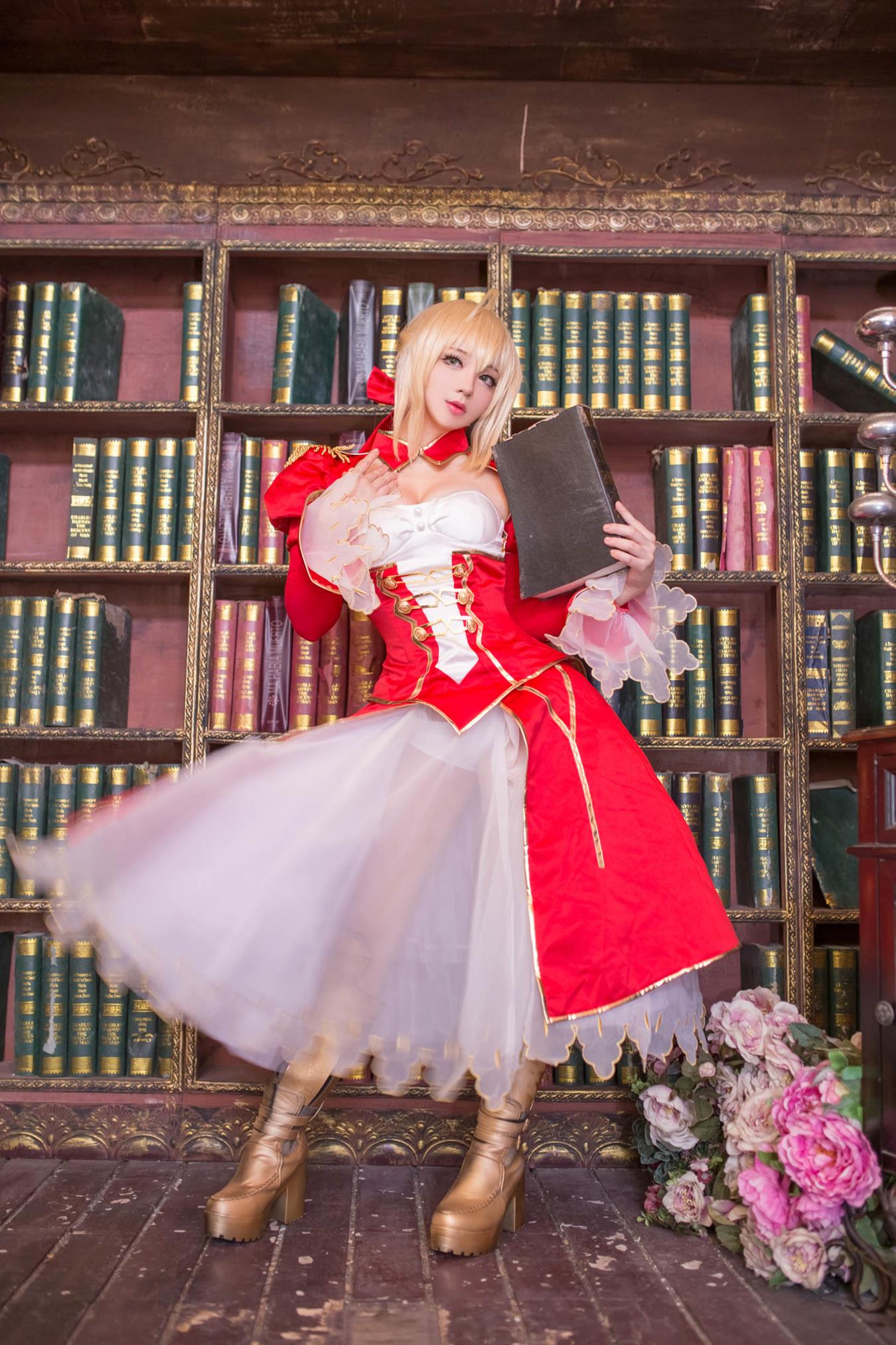 图片[68]-Cos妹子千寻  尼禄Nero1 [92P] – 速更版-美库