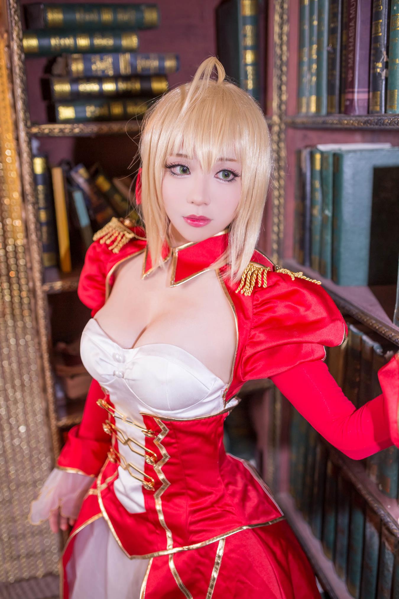 图片[69]-Cos妹子千寻  尼禄Nero1 [92P] – 速更版-美库