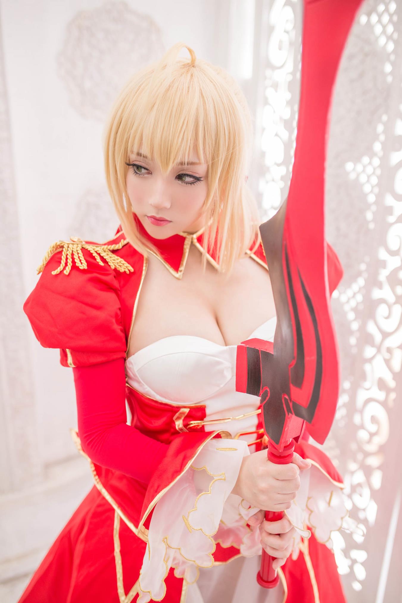 图片[77]-Cos妹子千寻  尼禄Nero1 [92P] – 速更版-美库