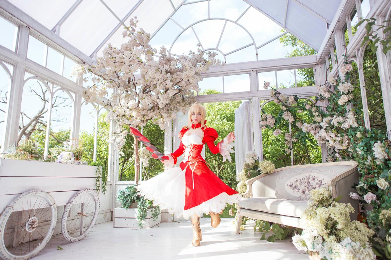 图片[85]-Cos妹子千寻  尼禄Nero1 [92P] – 速更版-美库