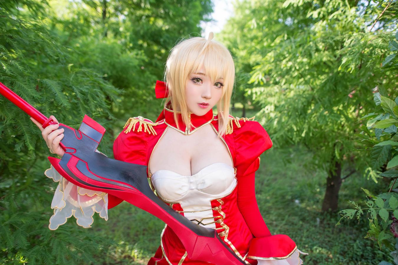 图片[92]-Cos妹子千寻  尼禄Nero1 [92P] – 速更版-美库