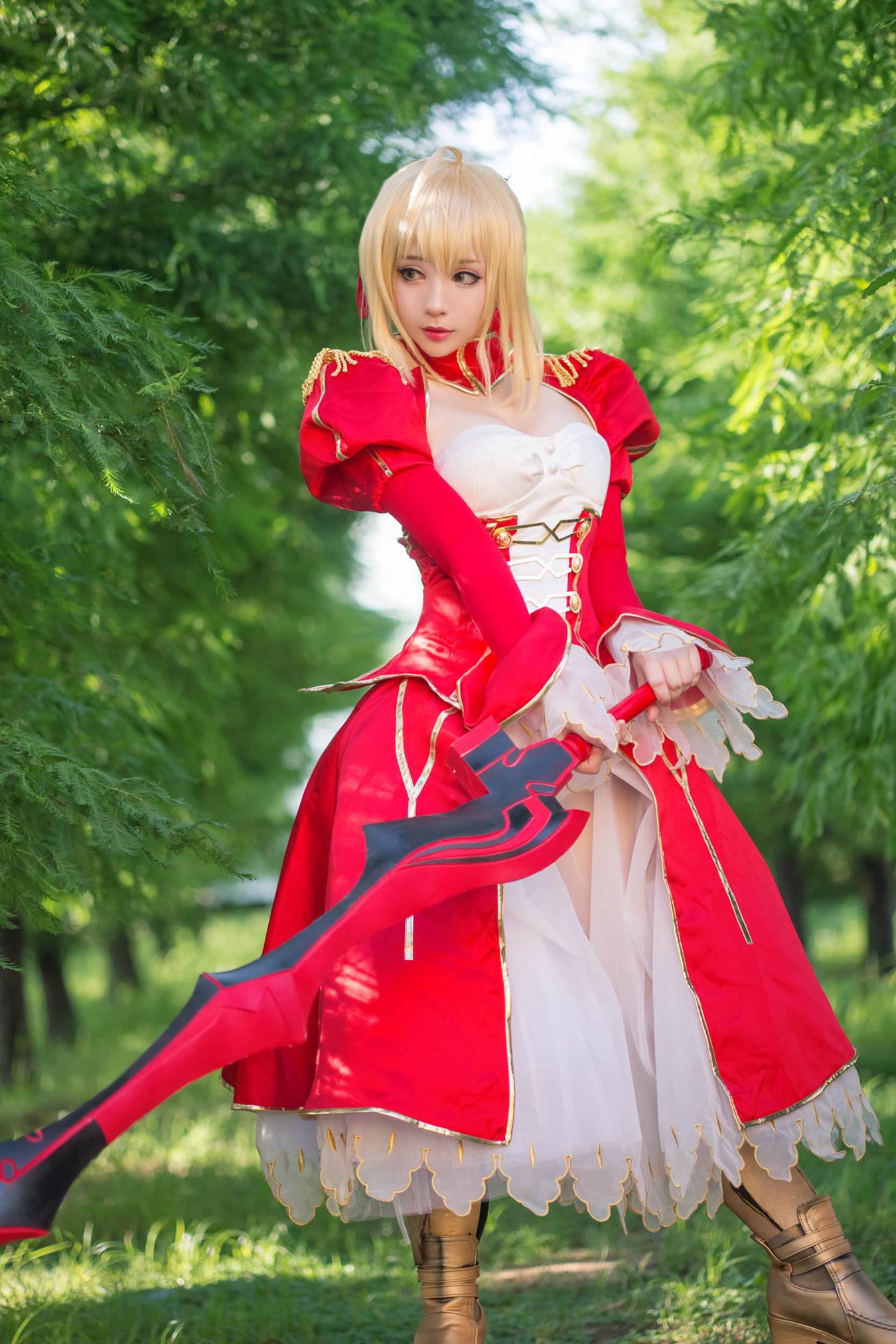 图片[93]-Cos妹子千寻  尼禄Nero1 [92P] – 速更版-美库