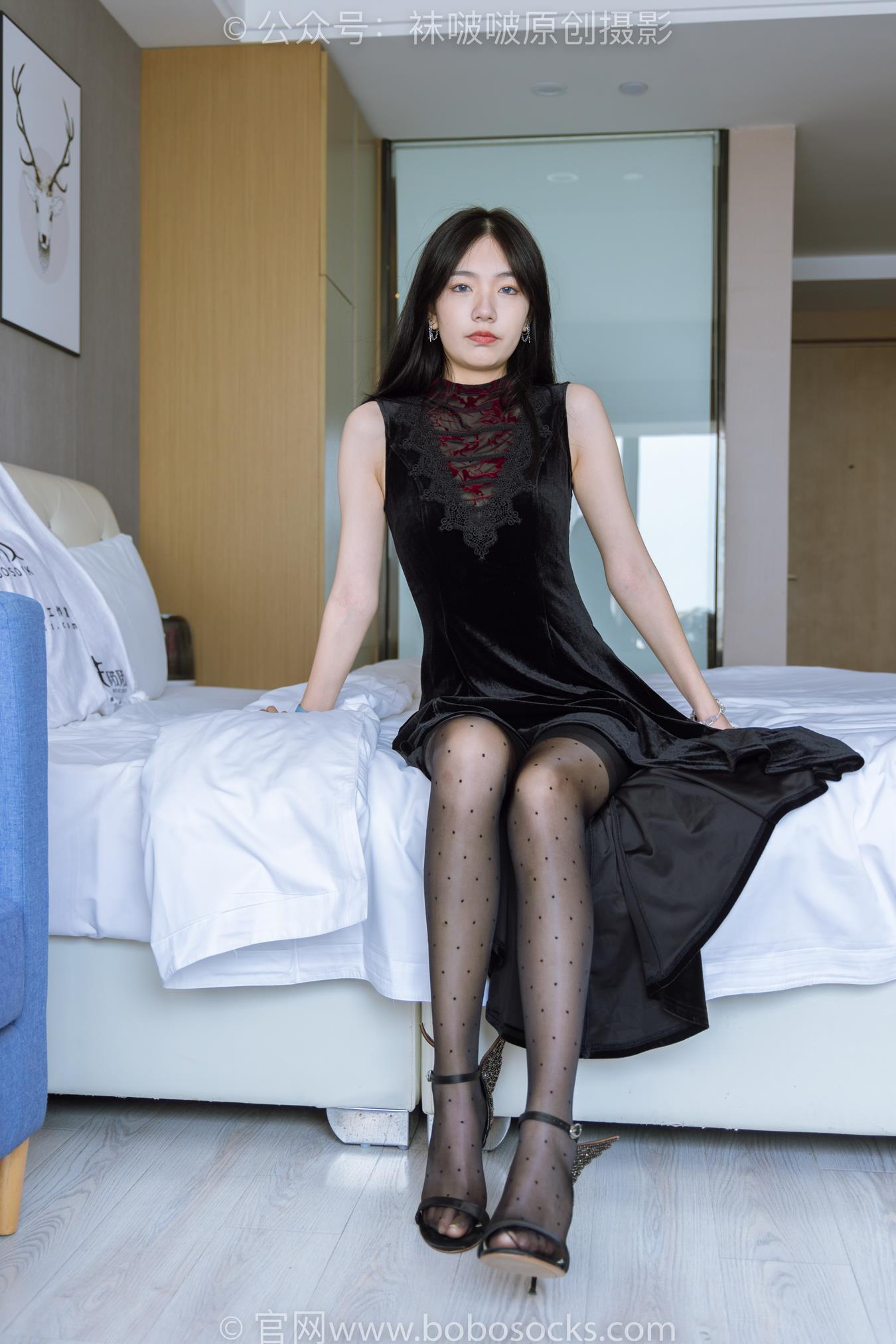 图片[10]-[BoBoSocks袜啵啵]NO.175 小甜豆-高跟鞋、黑丝 脚尖透明款[139P] – 速更版-美库