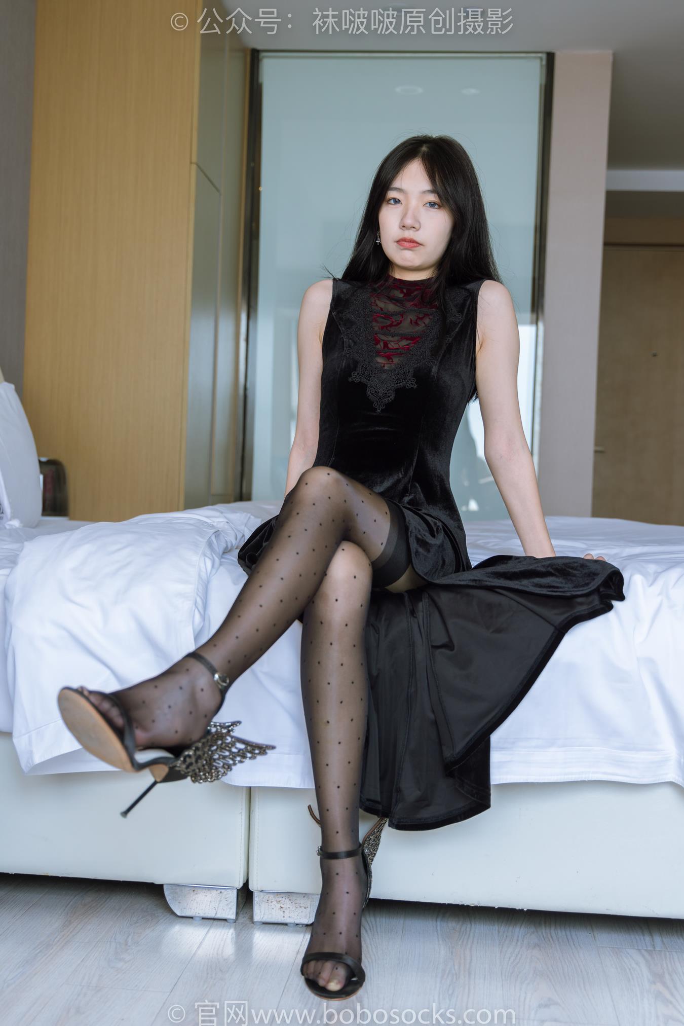 图片[12]-[BoBoSocks袜啵啵]NO.175 小甜豆-高跟鞋、黑丝 脚尖透明款[139P] – 速更版-美库