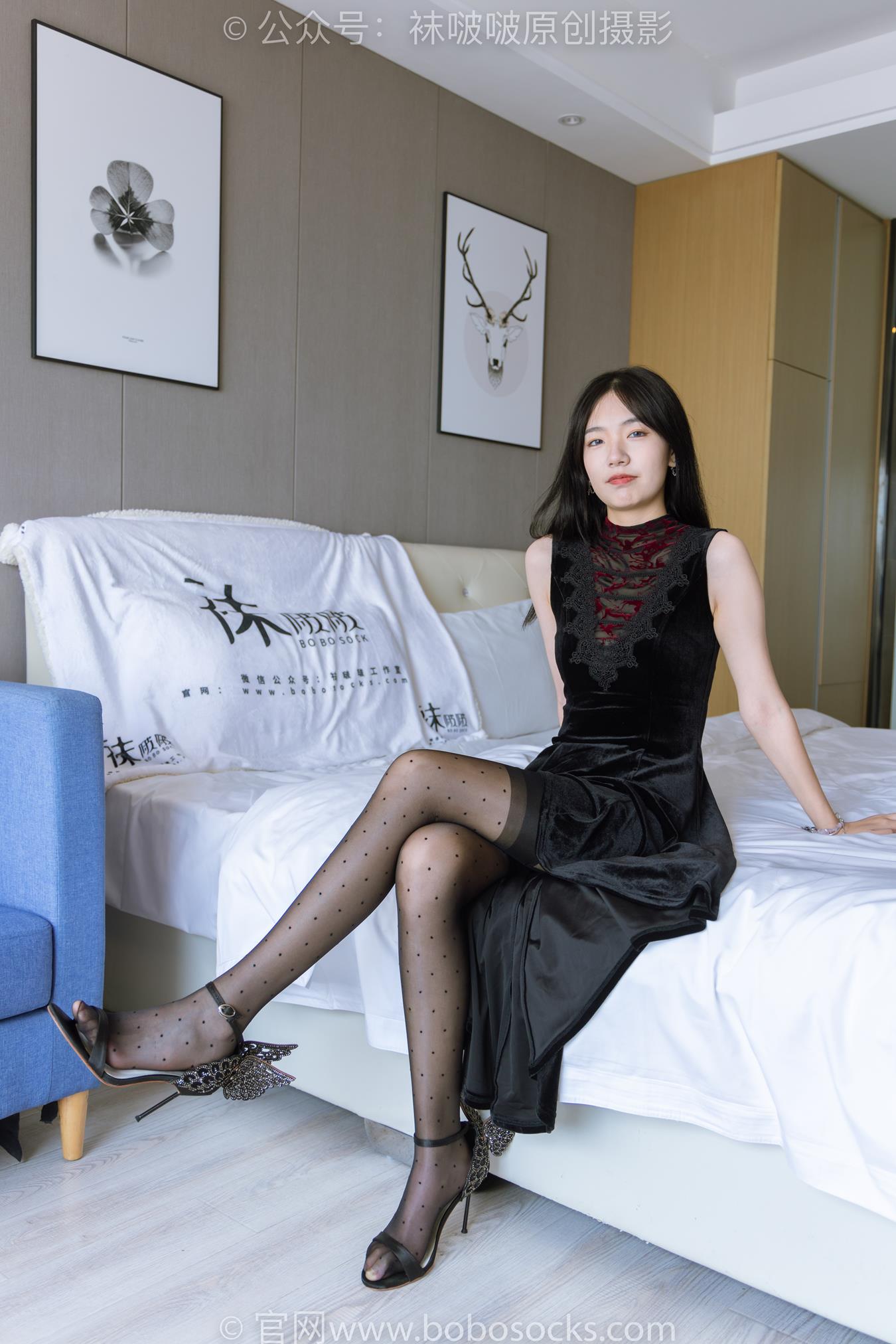 图片[17]-[BoBoSocks袜啵啵]NO.175 小甜豆-高跟鞋、黑丝 脚尖透明款[139P] – 速更版-美库