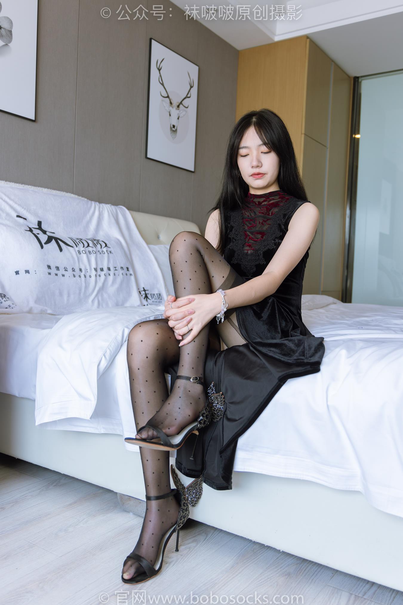 图片[19]-[BoBoSocks袜啵啵]NO.175 小甜豆-高跟鞋、黑丝 脚尖透明款[139P] – 速更版-美库