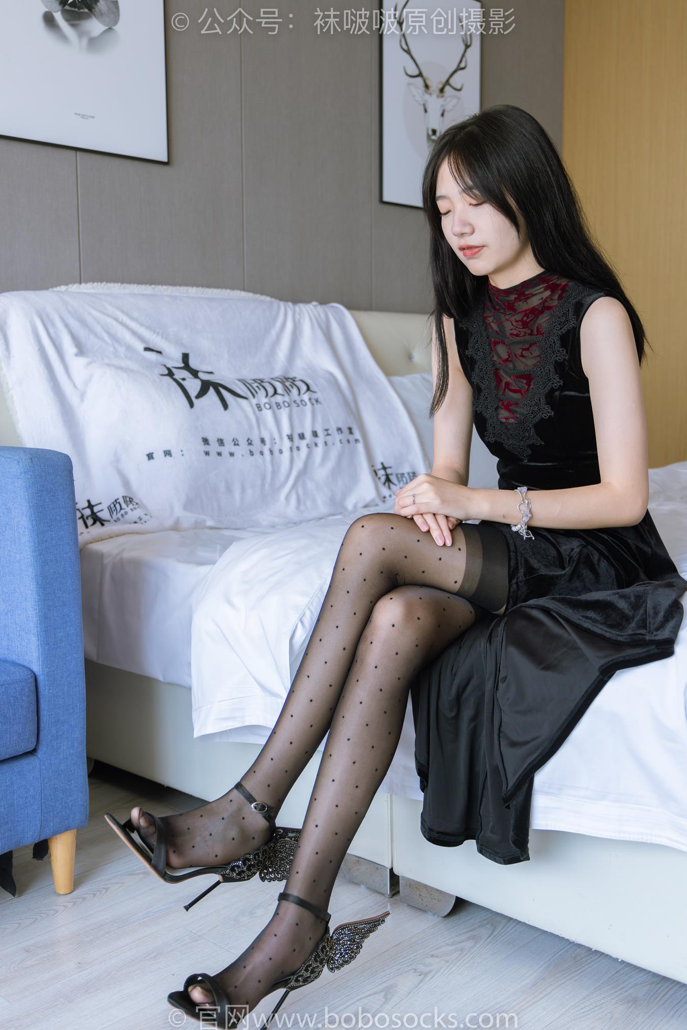 图片[21]-[BoBoSocks袜啵啵]NO.175 小甜豆-高跟鞋、黑丝 脚尖透明款[139P] – 速更版-美库