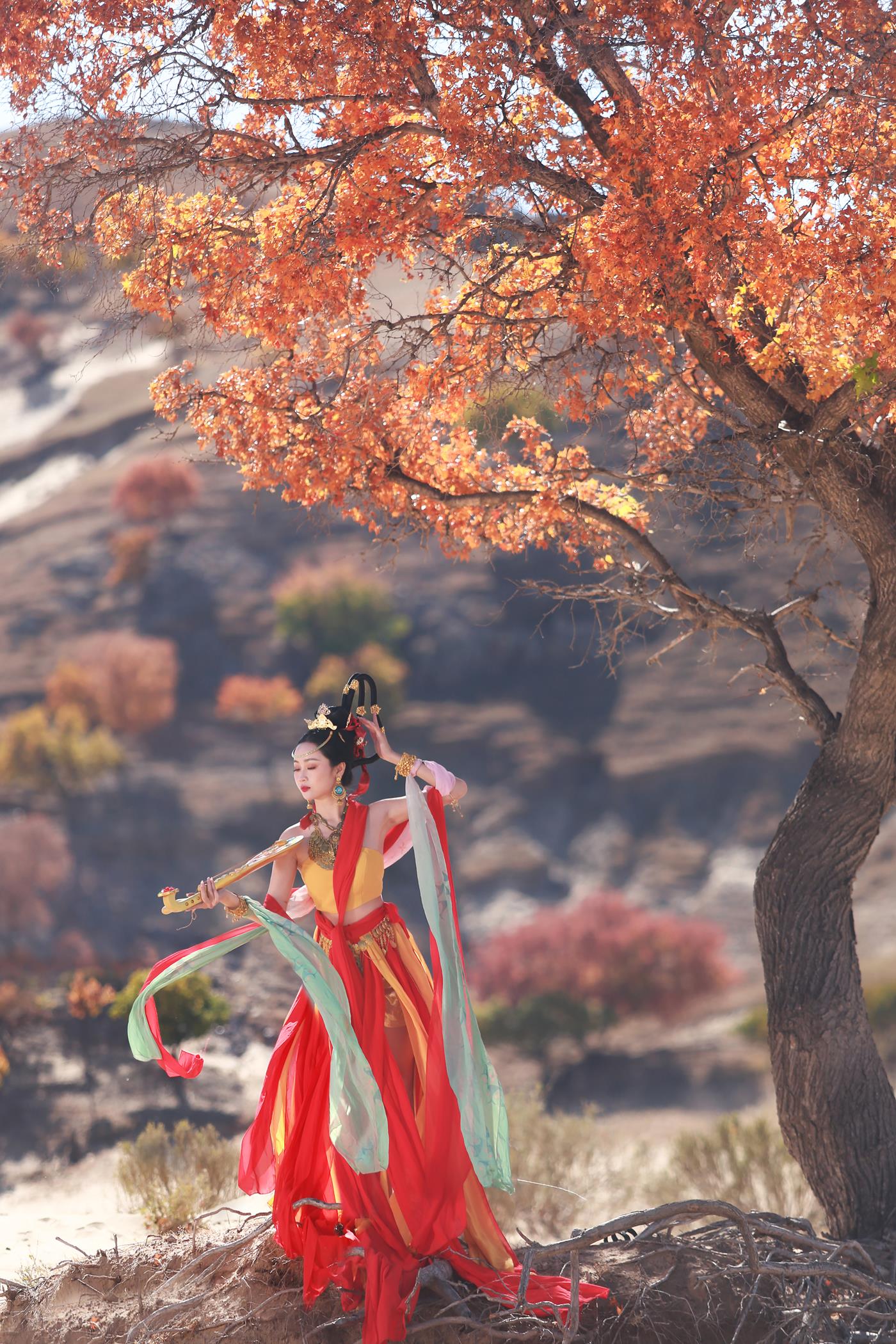 图片[22]-[YITUYU艺图语] 2022.02.28 域外飞天 晶晶 [20P] – 速更版-美库