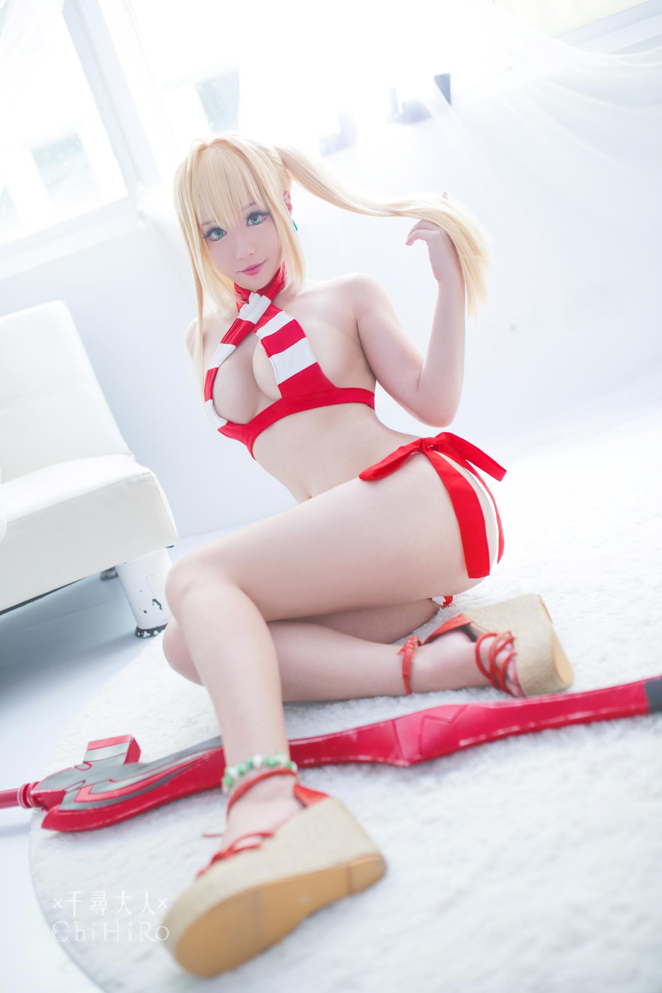 图片[14]-Cos妹子千寻  尼禄Nero4 [74P] – 速更版-美库