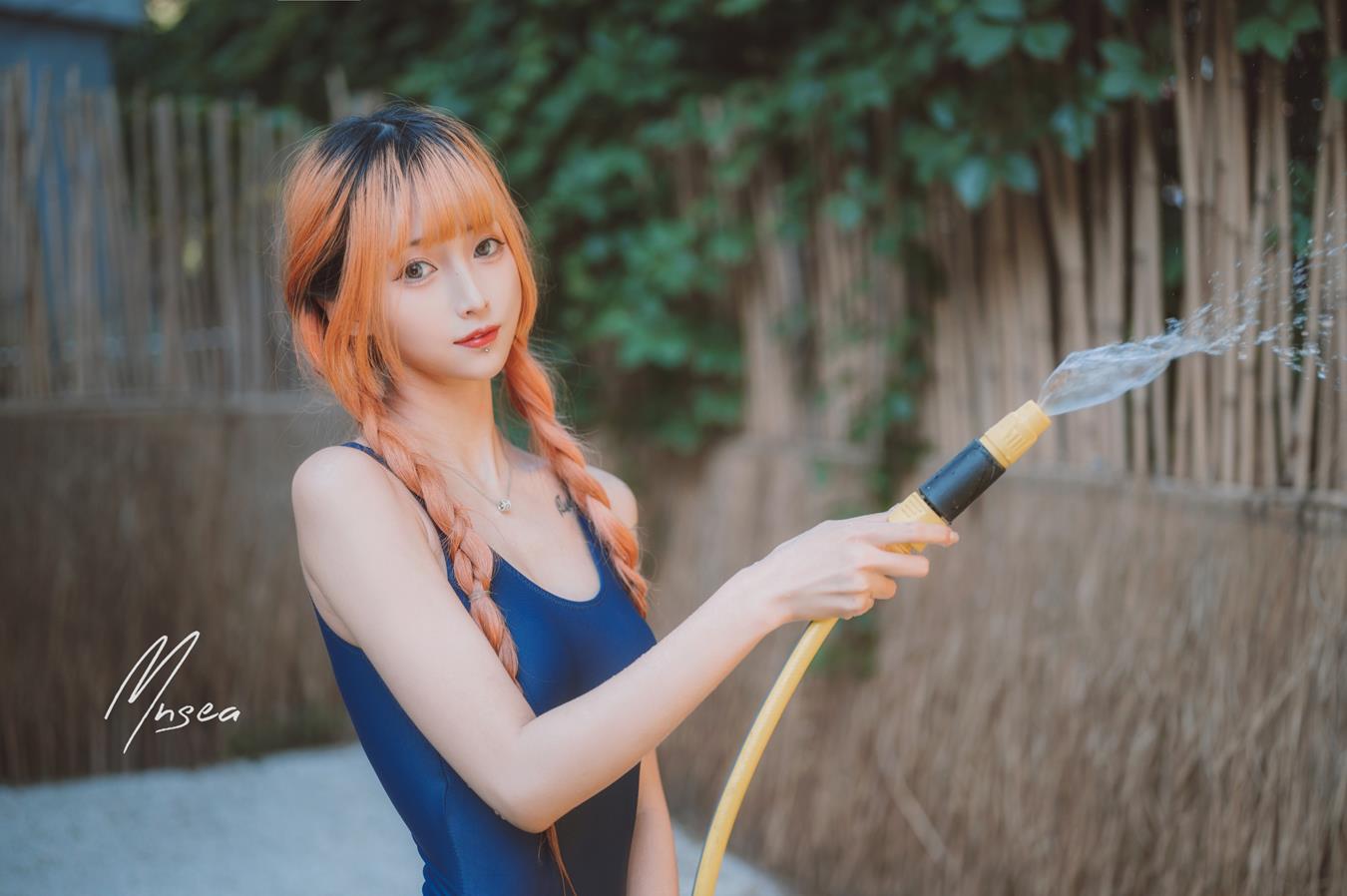 图片[14]-妹抖青写真  死库水 [42P] – 速更版-美库