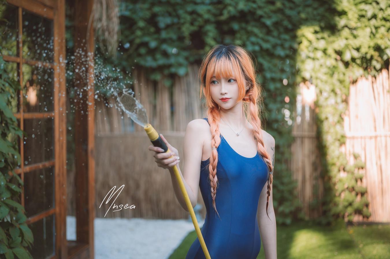 图片[16]-妹抖青写真  死库水 [42P] – 速更版-美库