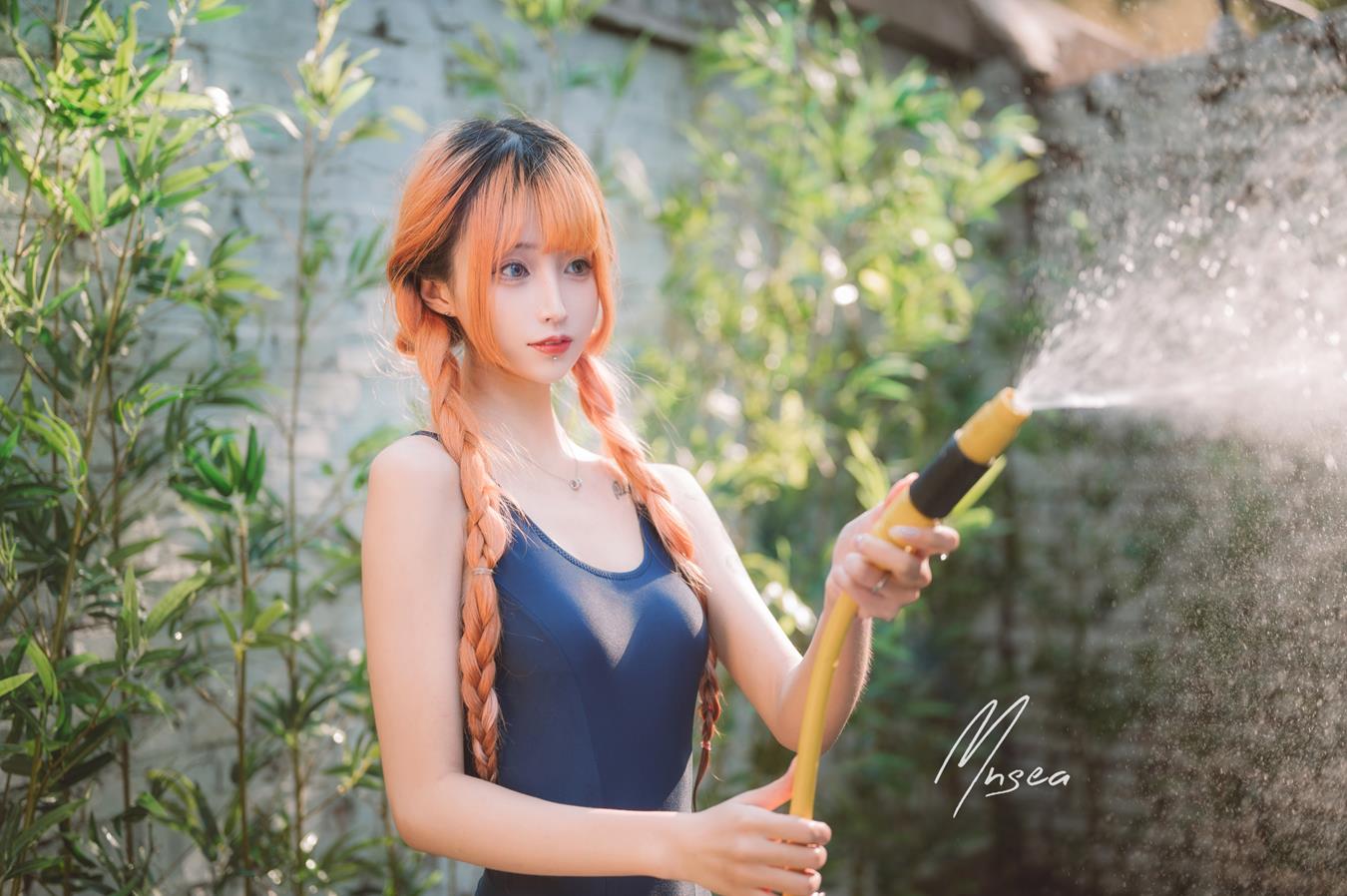 图片[19]-妹抖青写真  死库水 [42P] – 速更版-美库