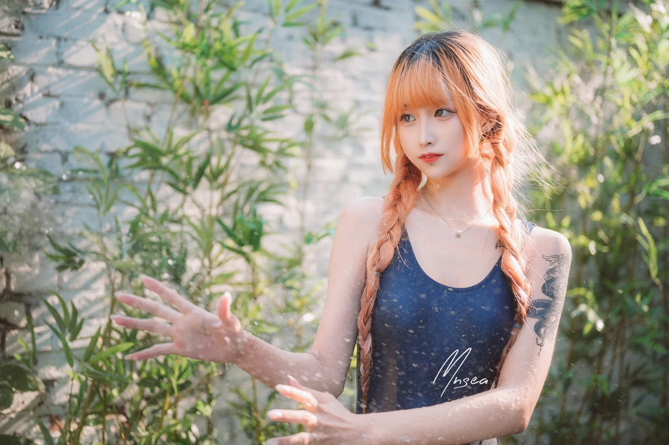 图片[21]-妹抖青写真  死库水 [42P] – 速更版-美库