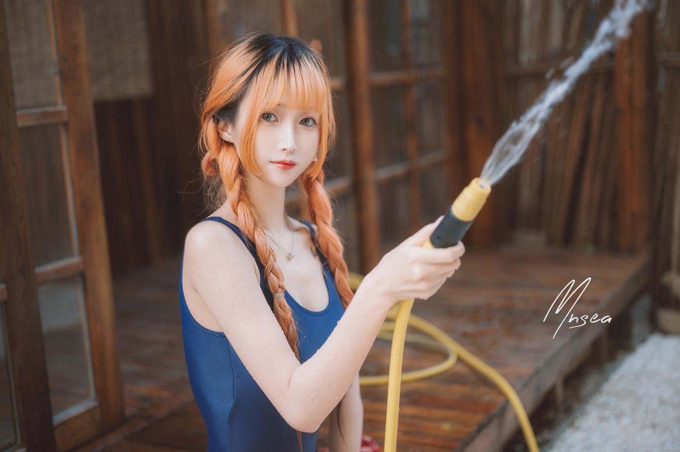 图片[24]-妹抖青写真  死库水 [42P] – 速更版-美库