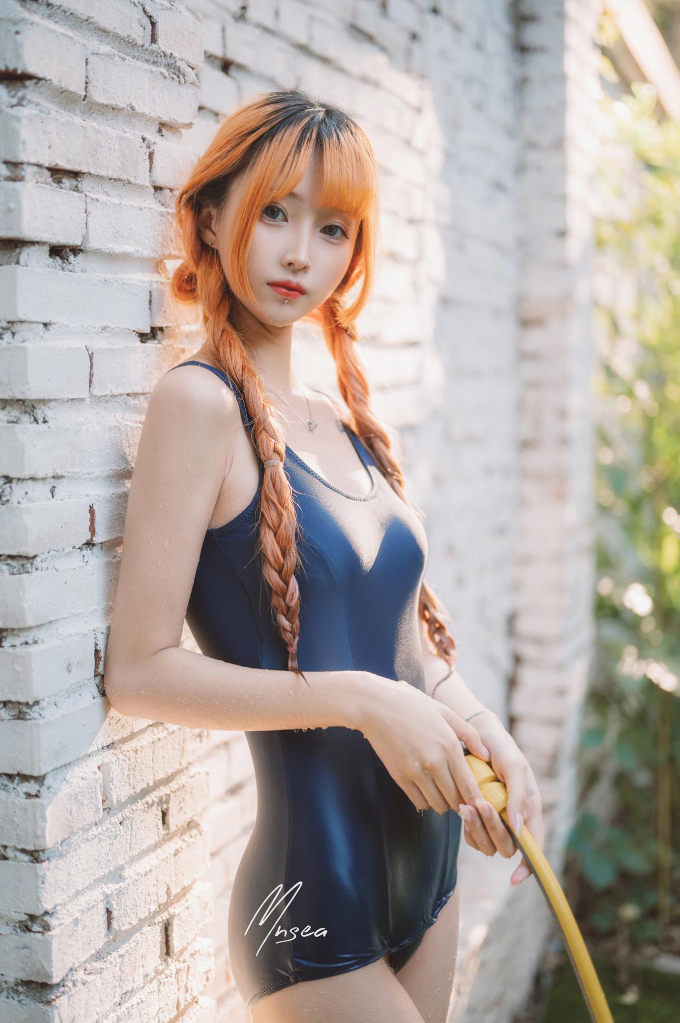 图片[10]-妹抖青写真  死库水 [42P] – 速更版-美库