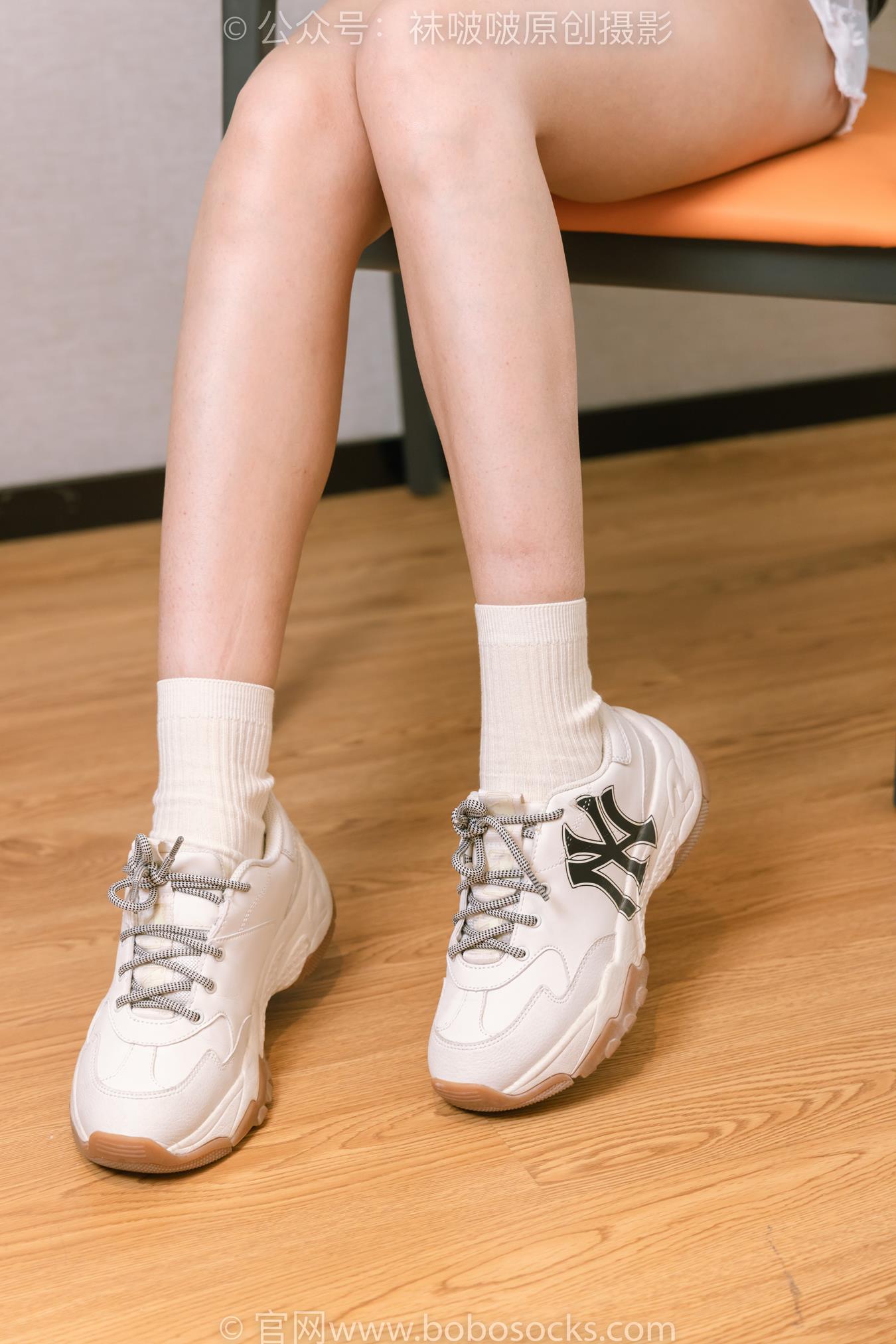 图片[21]-[BoBoSocks袜啵啵]NO.176 小安-运动鞋、白棉袜、裸足[139P] – 速更版-美库