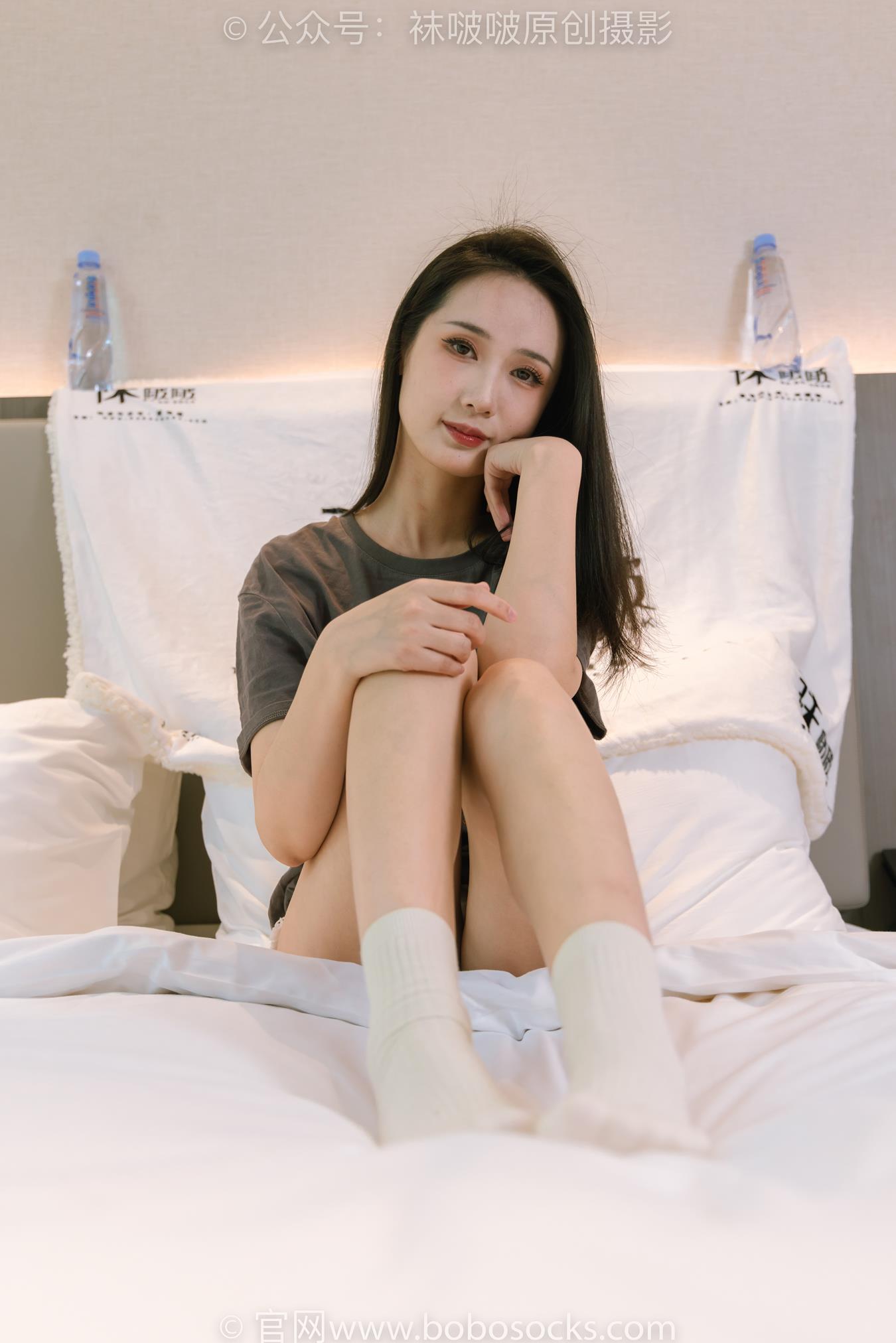 图片[55]-[BoBoSocks袜啵啵]NO.176 小安-运动鞋、白棉袜、裸足[139P] – 速更版-美库