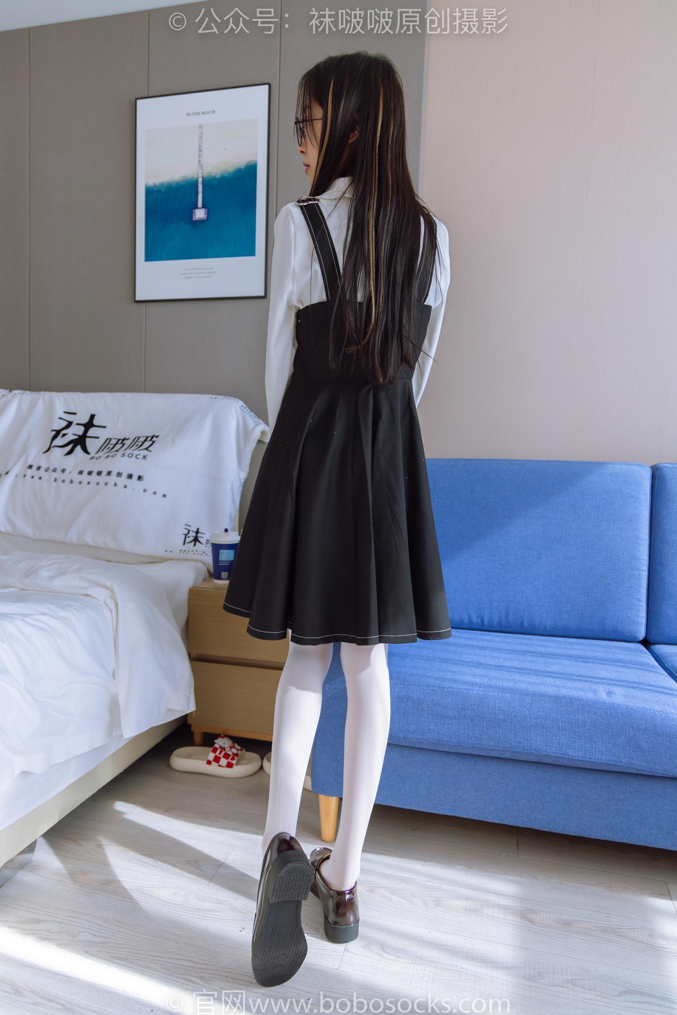 图片[16]-[BoBoSocks袜啵啵]NO.177 稚予-皮鞋、厚白丝（脚底猫爪印款）[140P] – 速更版-美库