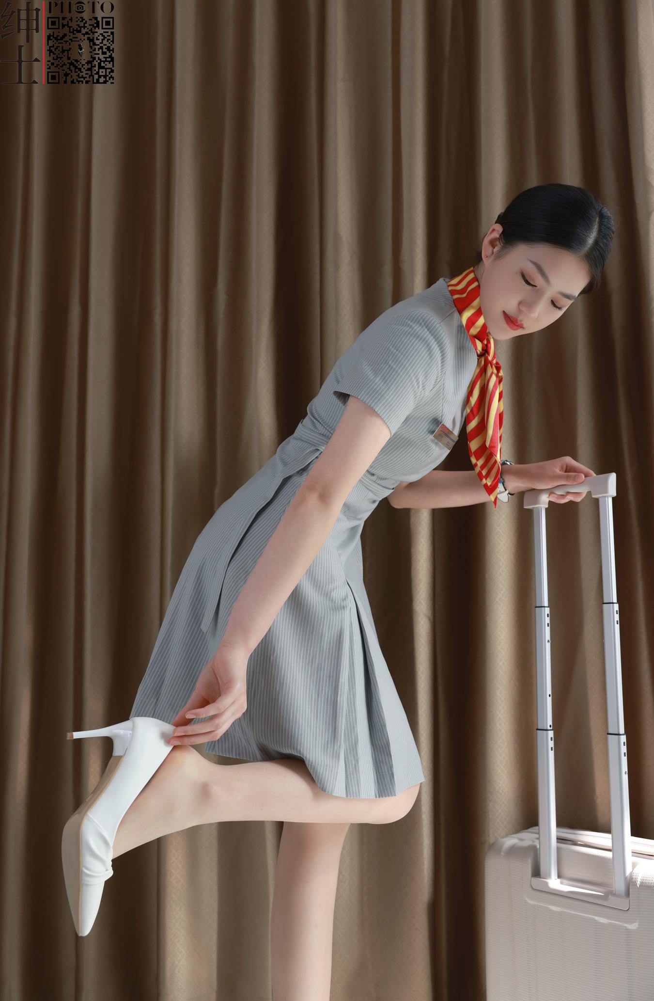 图片[41]-SHENSHI绅士 – SS156 空乘美娜[49P] – 速更版-美库