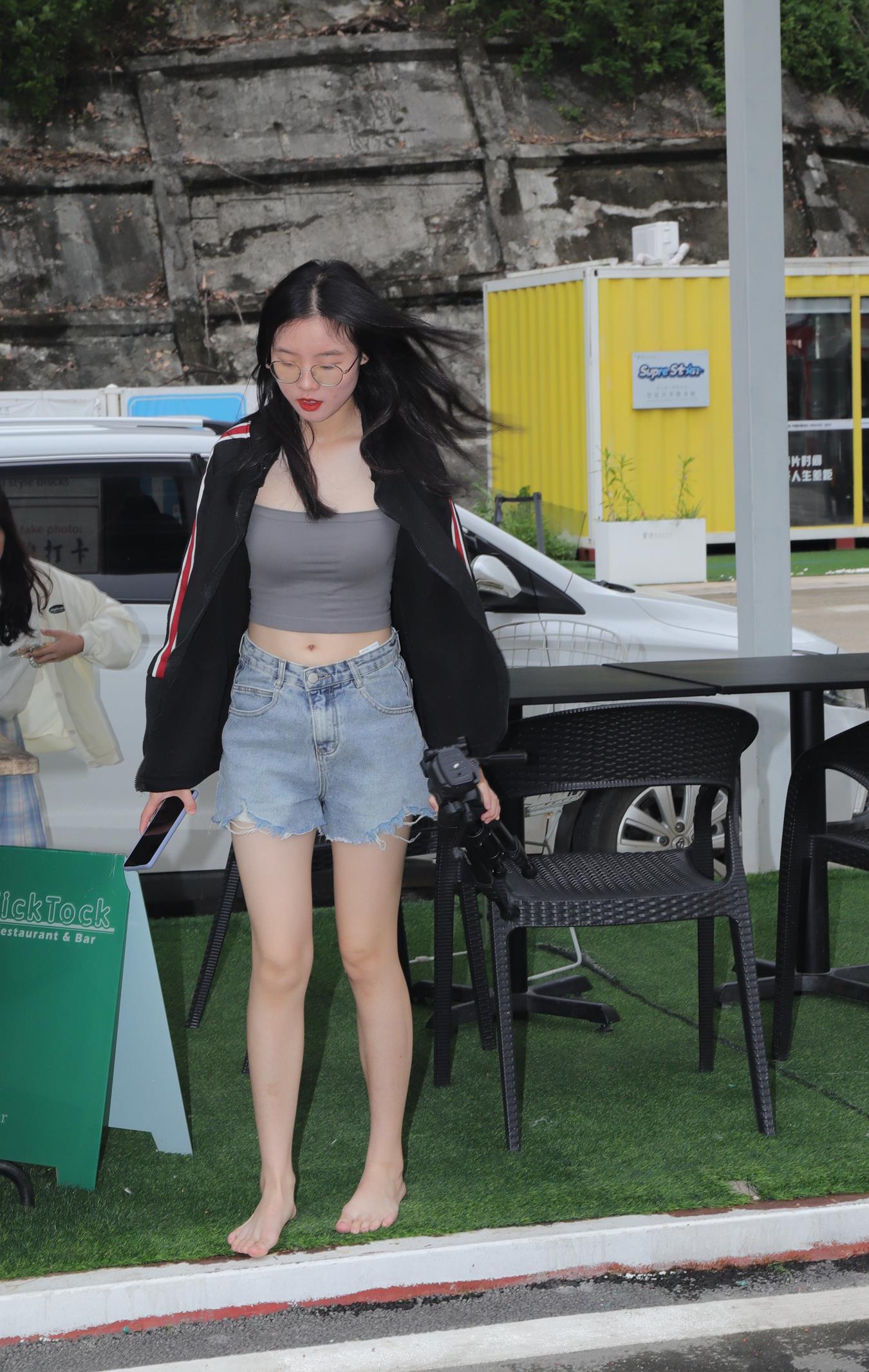 图片[83]-[Pary学生模拍] No.018 珊珊创意产业园吊带赤脚 [97P] – 速更版-美库