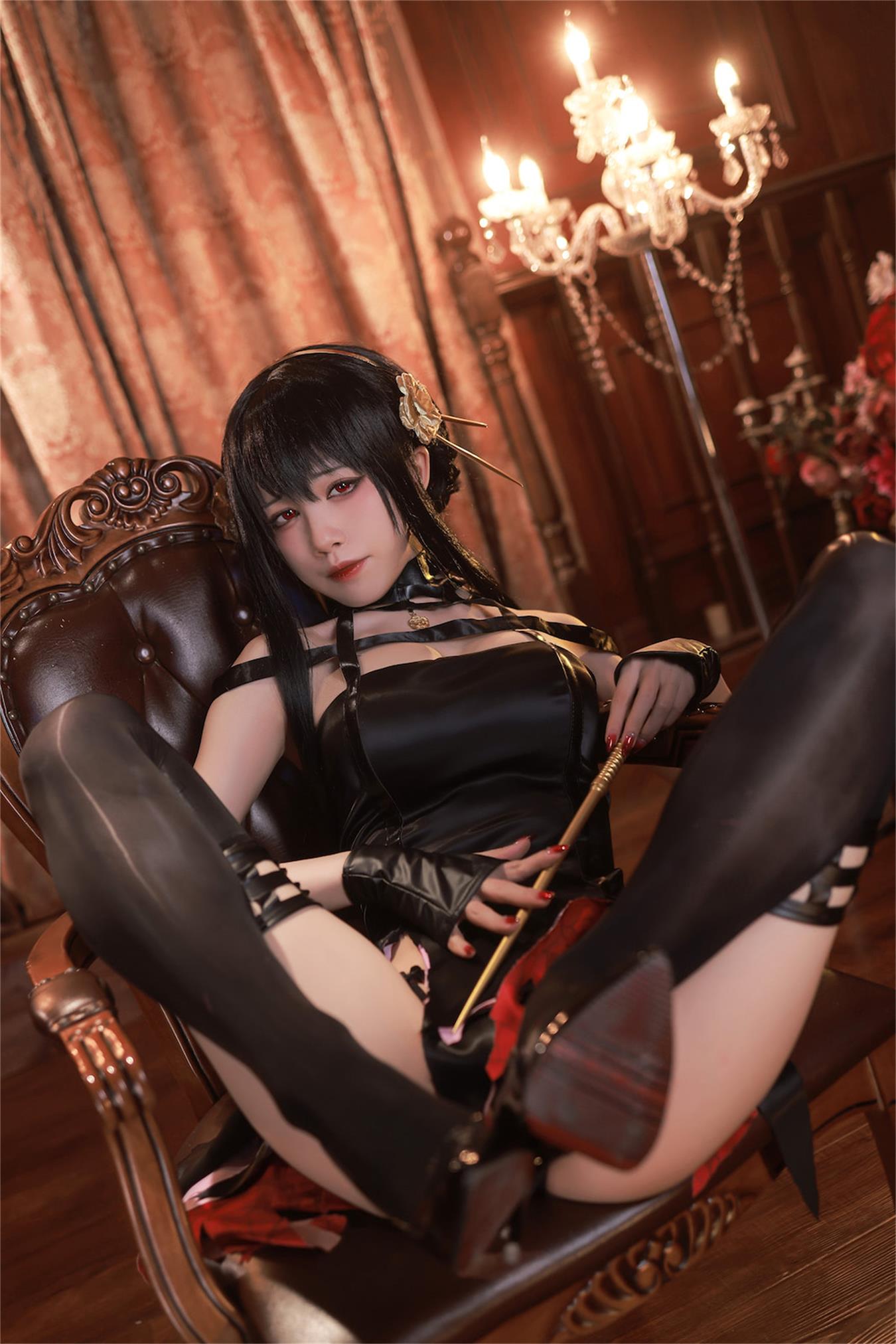 图片[10]-水淼aqua – 约尔 黑礼服[23P] – 速更版-美库