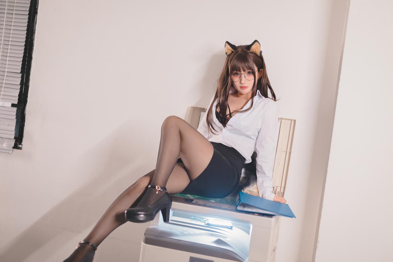 图片[12]-桜井宁宁 – 柴犬OL[59P] – 速更版-美库