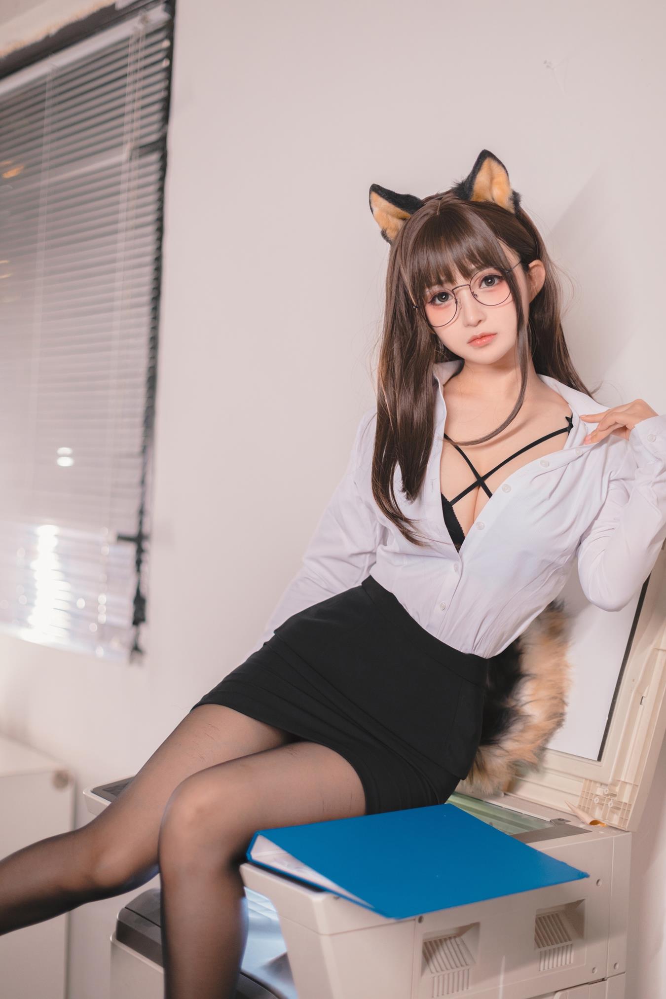 图片[52]-桜井宁宁 – 柴犬OL[59P] – 速更版-美库