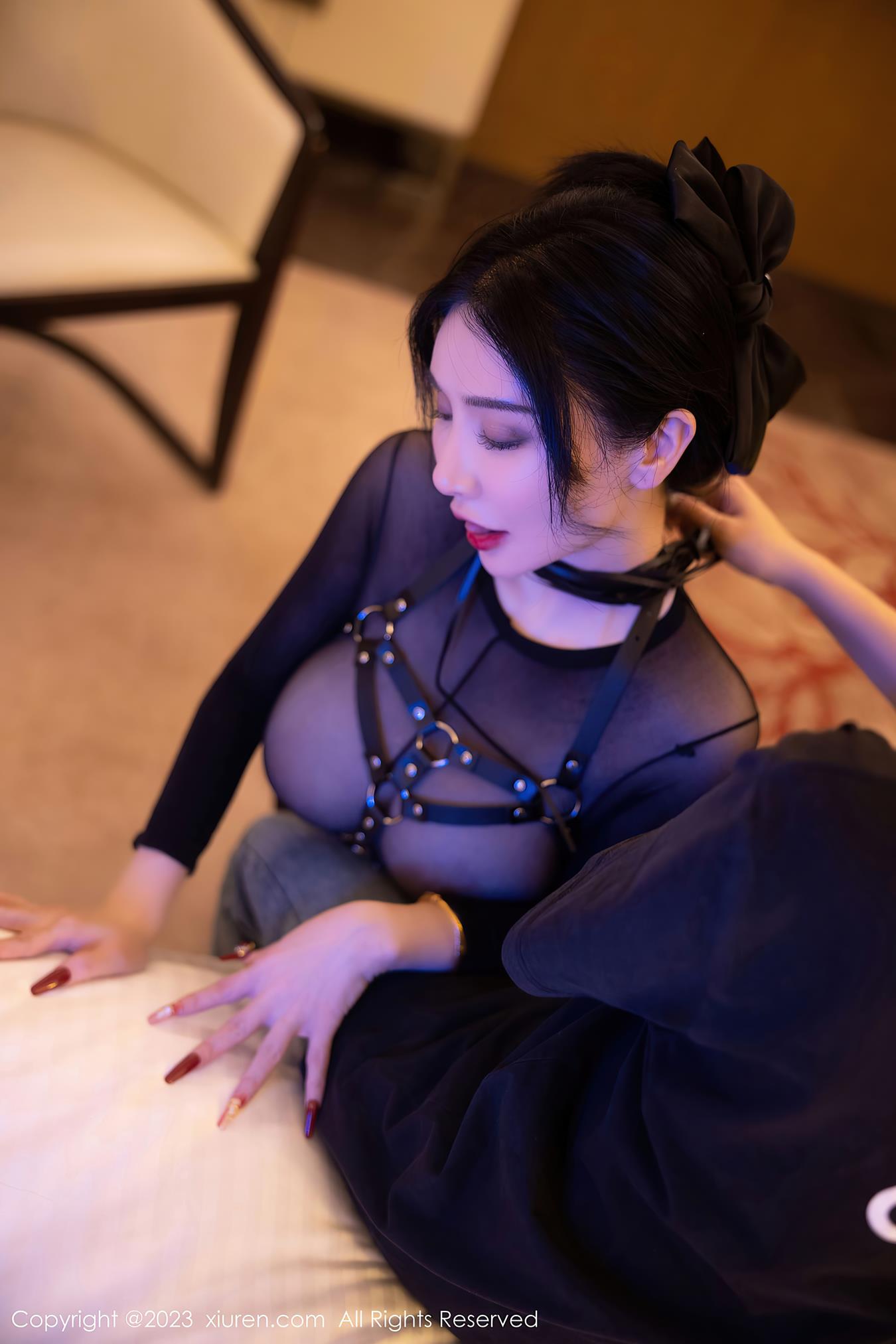 图片[22]-[XiuRen秀人网] 2023.01.11 No.6115 潘娇娇 情趣服美臀[50P] – 速更版-美库