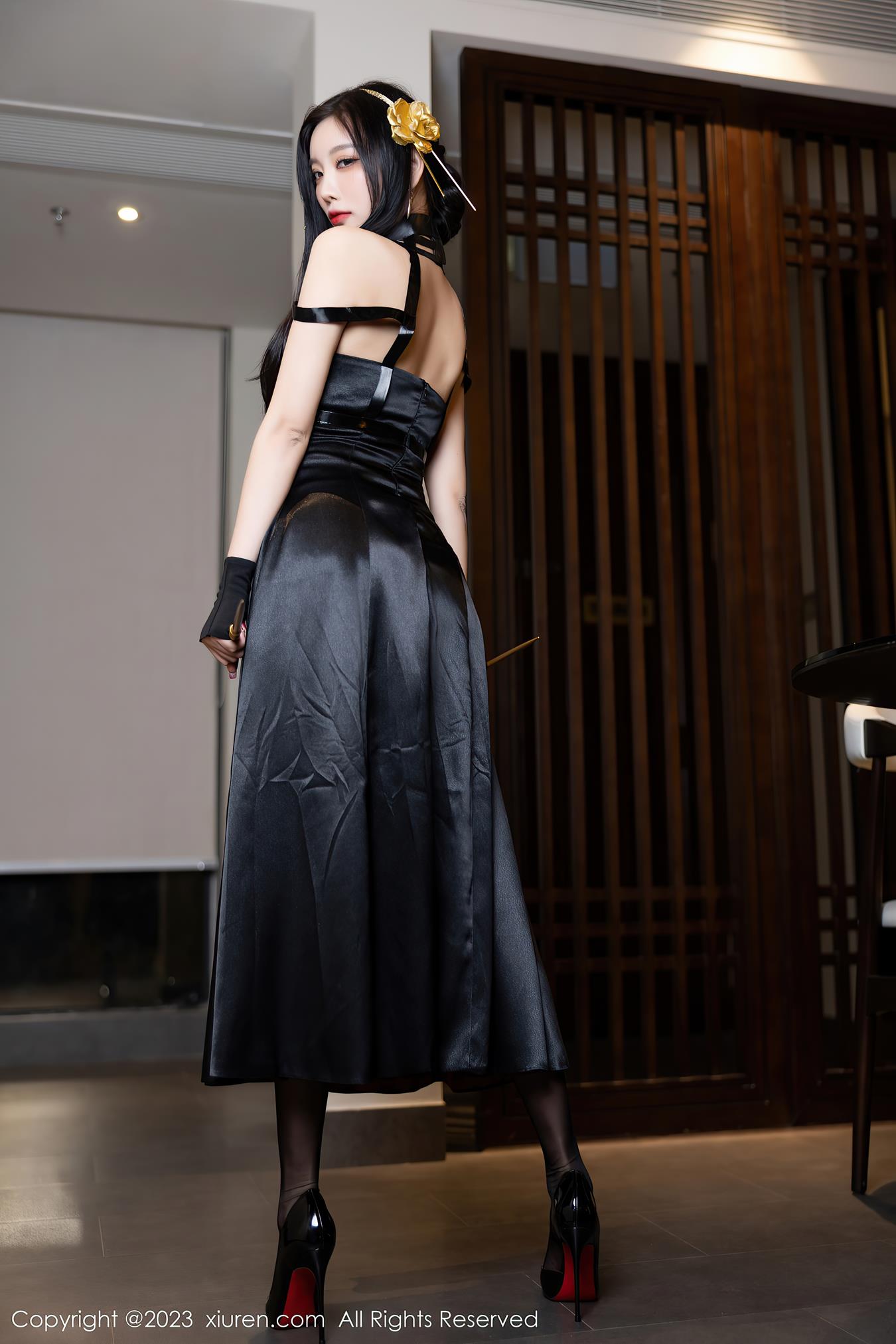 图片[11]-[XiuRen秀人网] 2023.01.10 No.6114 杨晨晨Yome 黑丝美臀[56P] – 速更版-美库