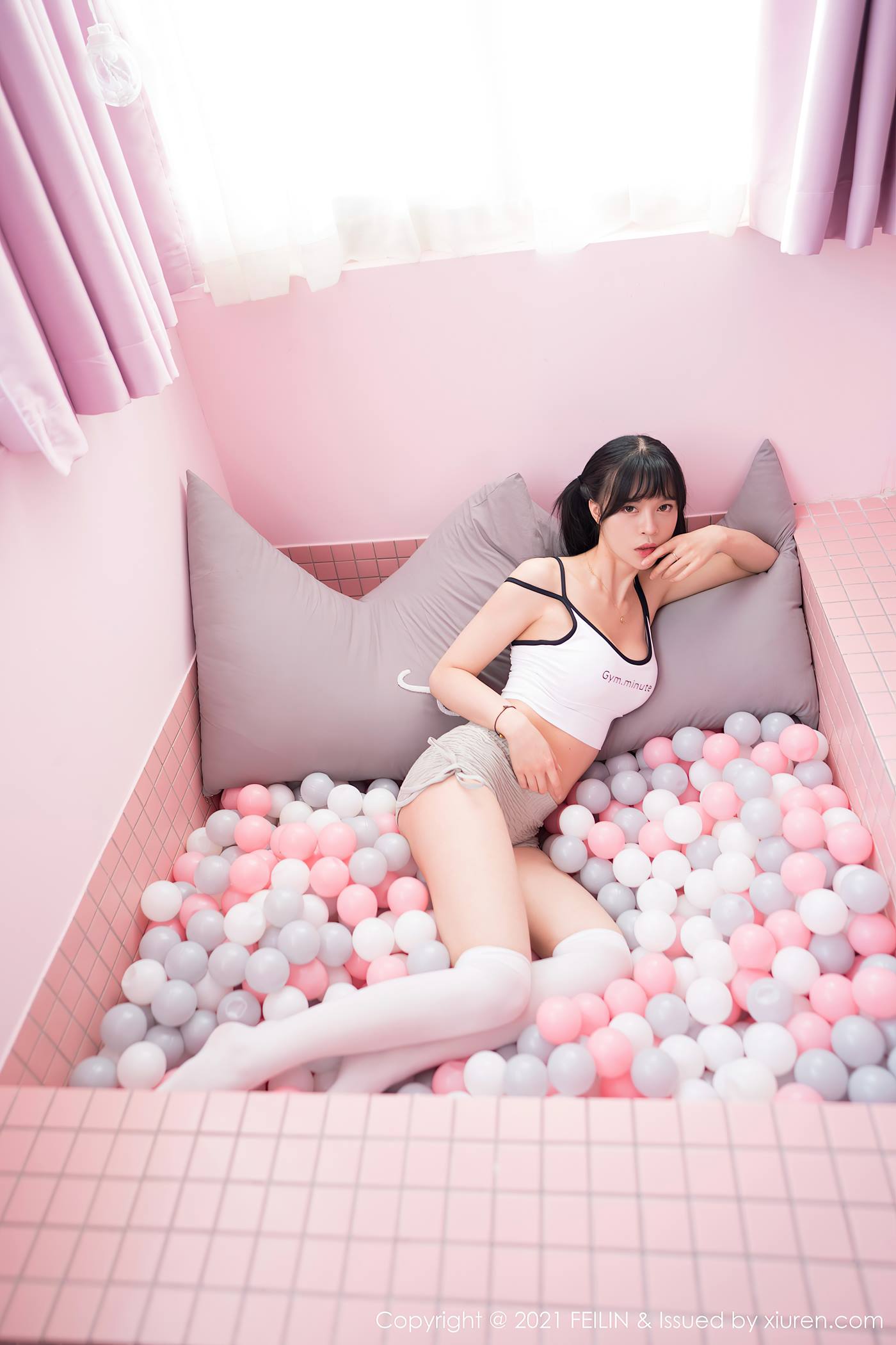 图片[10]-[Feilin嗲囡囡]2021.01.04 VOL.364 桃香子[27+1P] – 速更版-美库