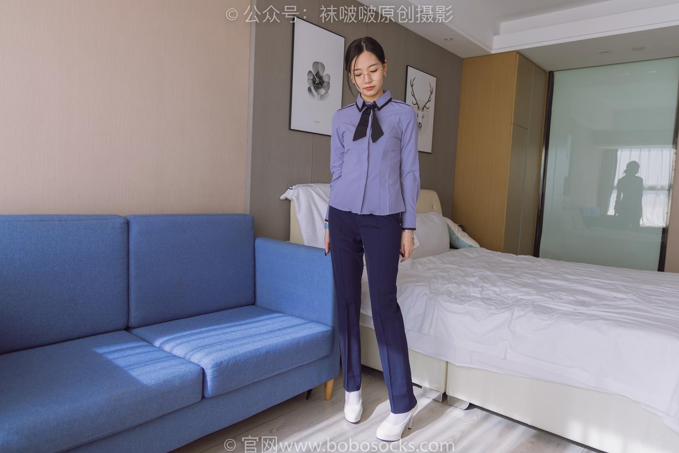 图片[10]-[BoBoSocks袜啵啵]NO.178 小甜豆-高跟鞋、厚白丝、ol风裤里丝[140P] – 速更版-美库