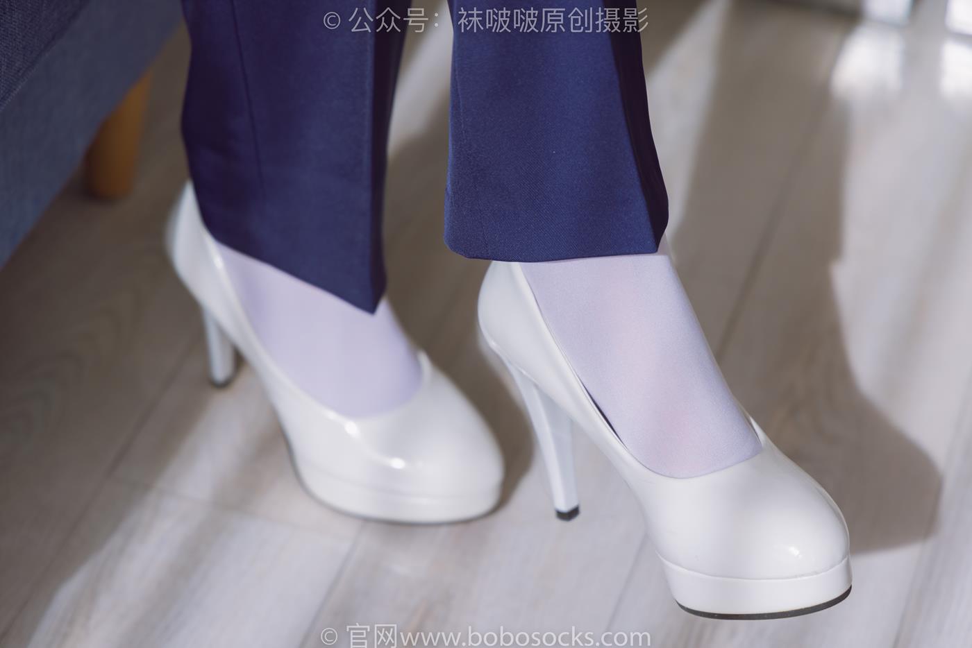 图片[15]-[BoBoSocks袜啵啵]NO.178 小甜豆-高跟鞋、厚白丝、ol风裤里丝[140P] – 速更版-美库