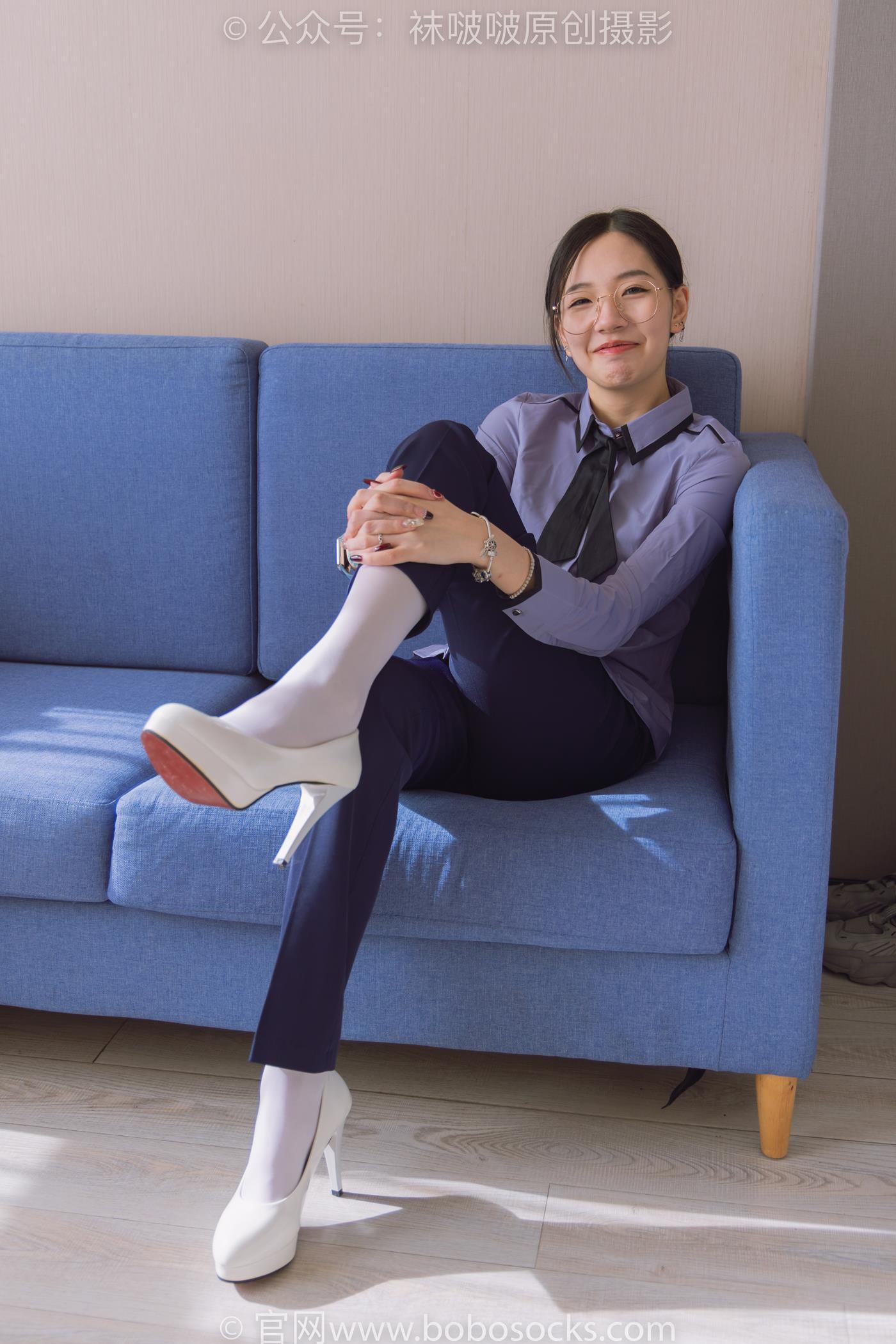 图片[28]-[BoBoSocks袜啵啵]NO.178 小甜豆-高跟鞋、厚白丝、ol风裤里丝[140P] – 速更版-美库