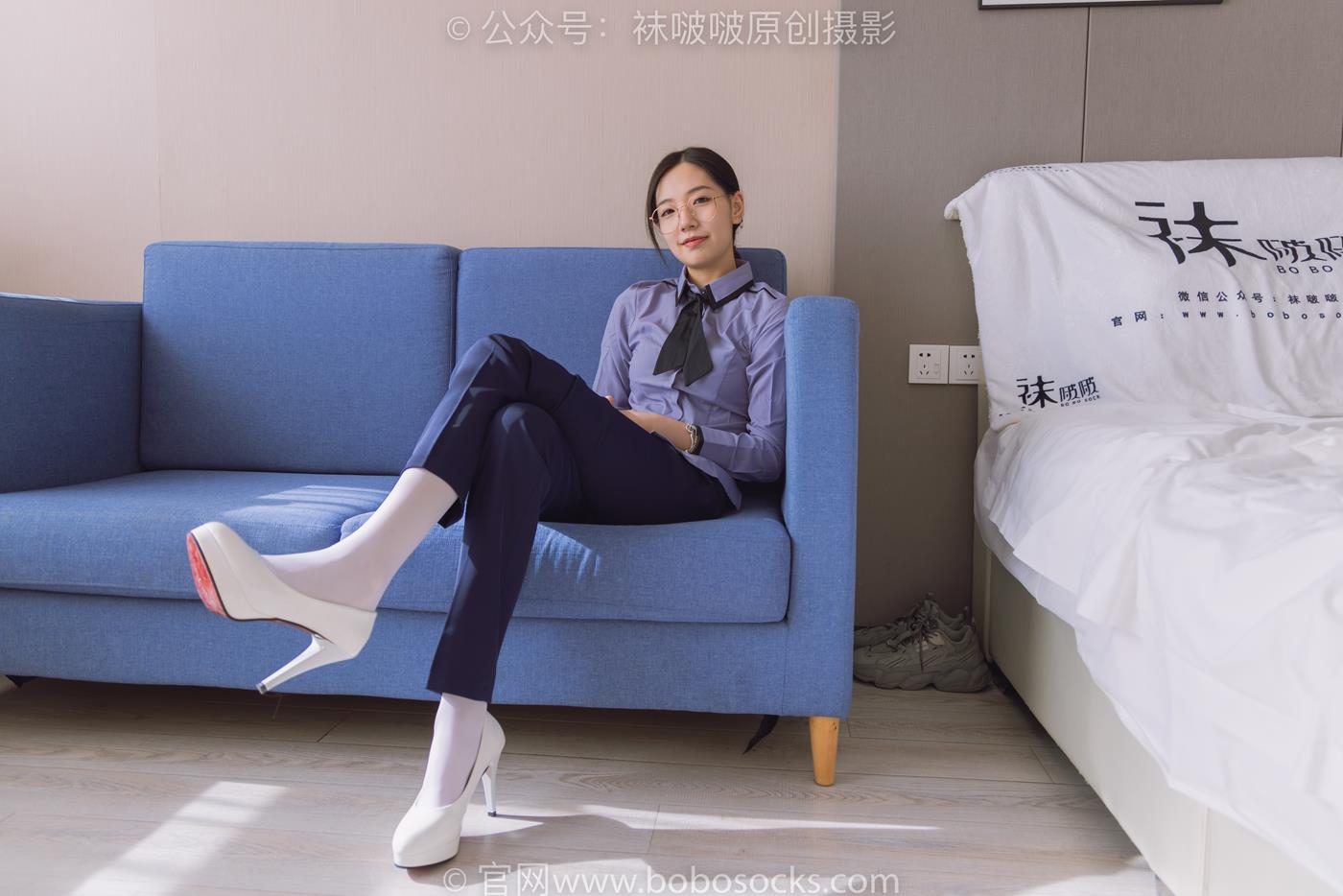 图片[29]-[BoBoSocks袜啵啵]NO.178 小甜豆-高跟鞋、厚白丝、ol风裤里丝[140P] – 速更版-美库