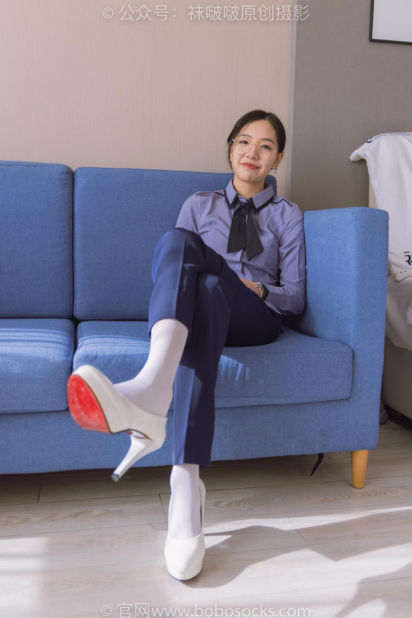 图片[30]-[BoBoSocks袜啵啵]NO.178 小甜豆-高跟鞋、厚白丝、ol风裤里丝[140P] – 速更版-美库