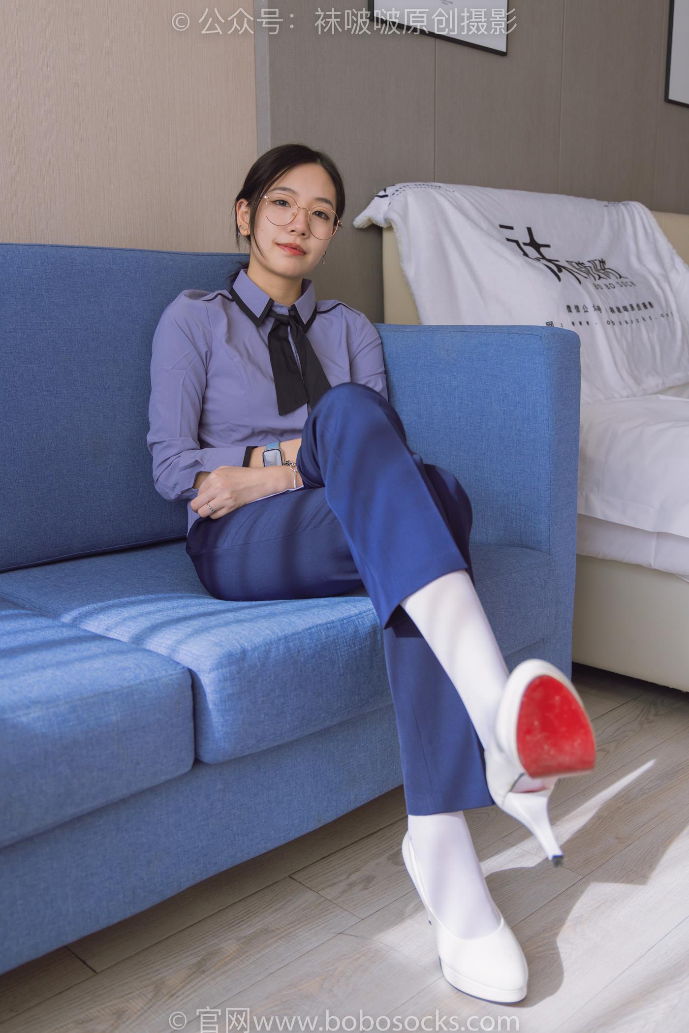 图片[33]-[BoBoSocks袜啵啵]NO.178 小甜豆-高跟鞋、厚白丝、ol风裤里丝[140P] – 速更版-美库