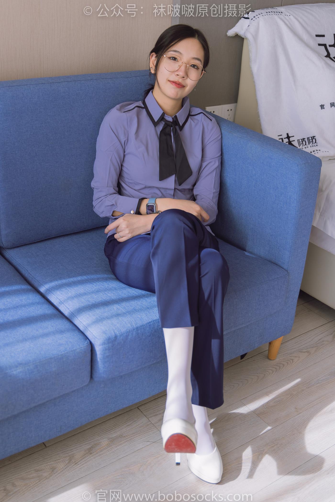 图片[34]-[BoBoSocks袜啵啵]NO.178 小甜豆-高跟鞋、厚白丝、ol风裤里丝[140P] – 速更版-美库