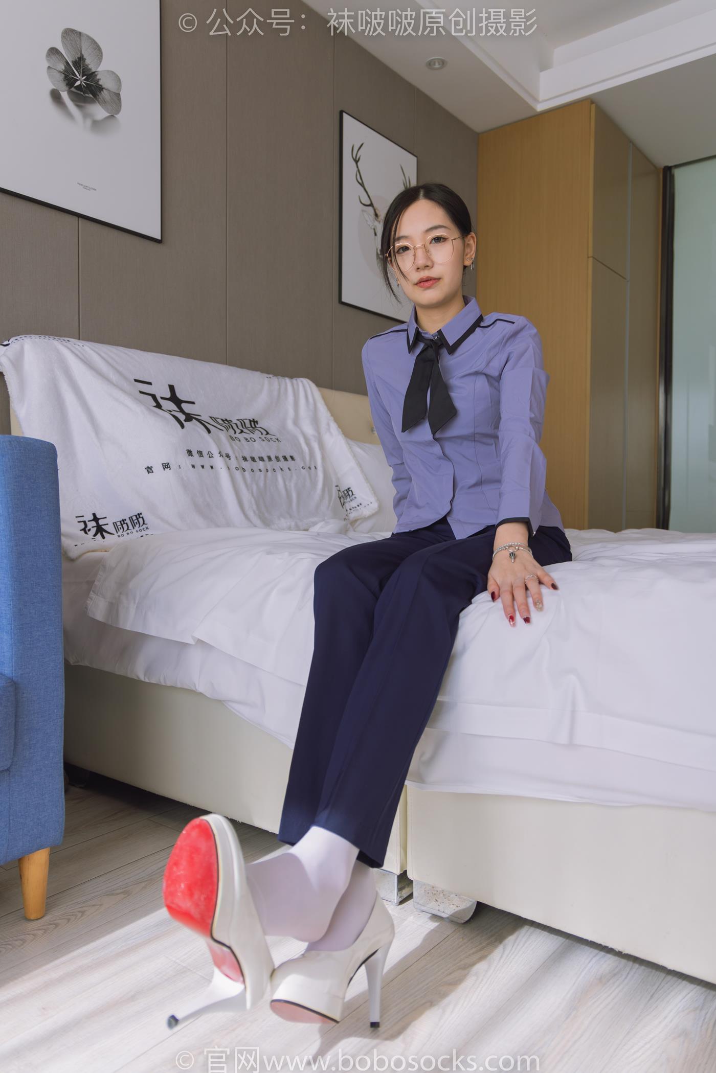 图片[36]-[BoBoSocks袜啵啵]NO.178 小甜豆-高跟鞋、厚白丝、ol风裤里丝[140P] – 速更版-美库