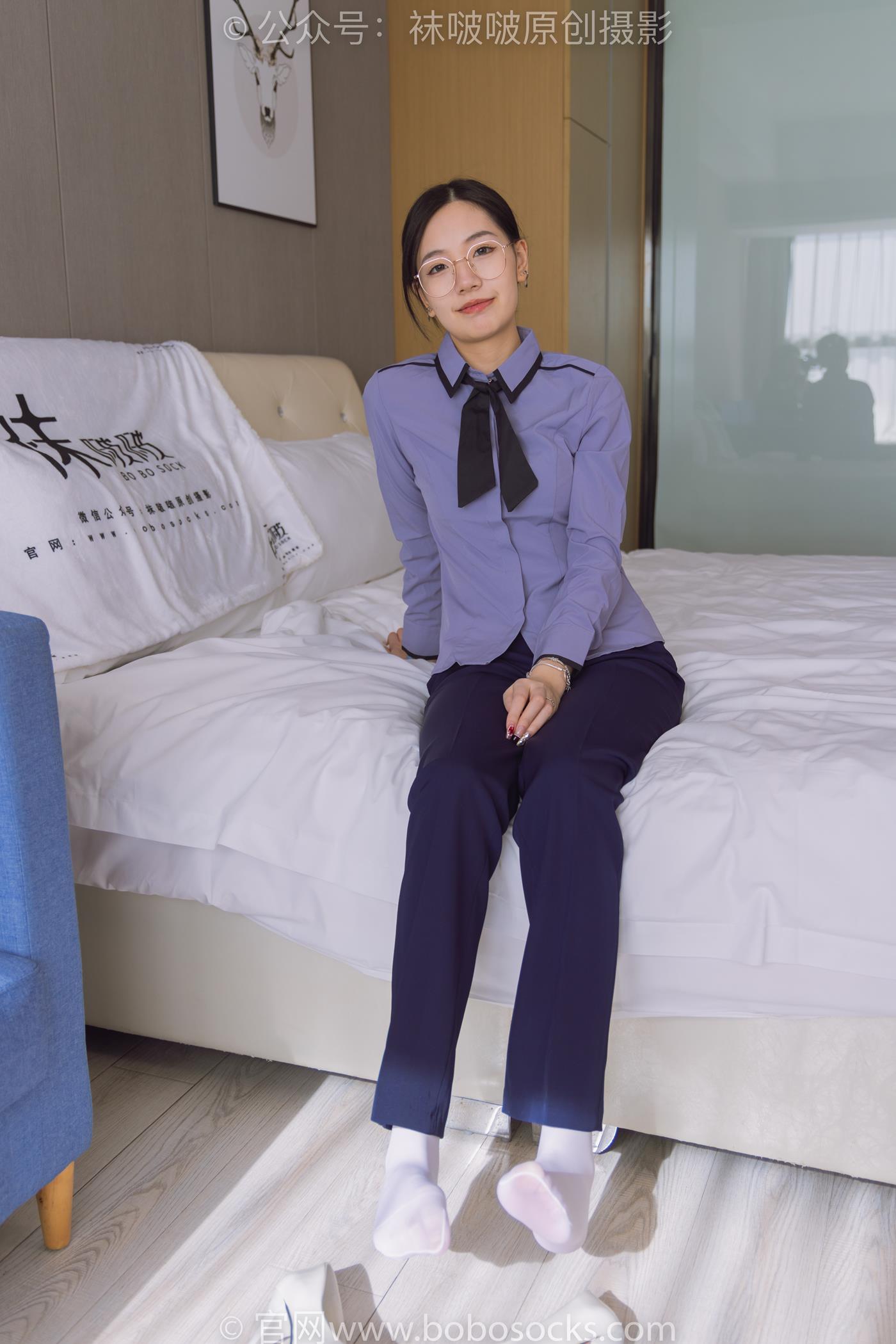 图片[39]-[BoBoSocks袜啵啵]NO.178 小甜豆-高跟鞋、厚白丝、ol风裤里丝[140P] – 速更版-美库