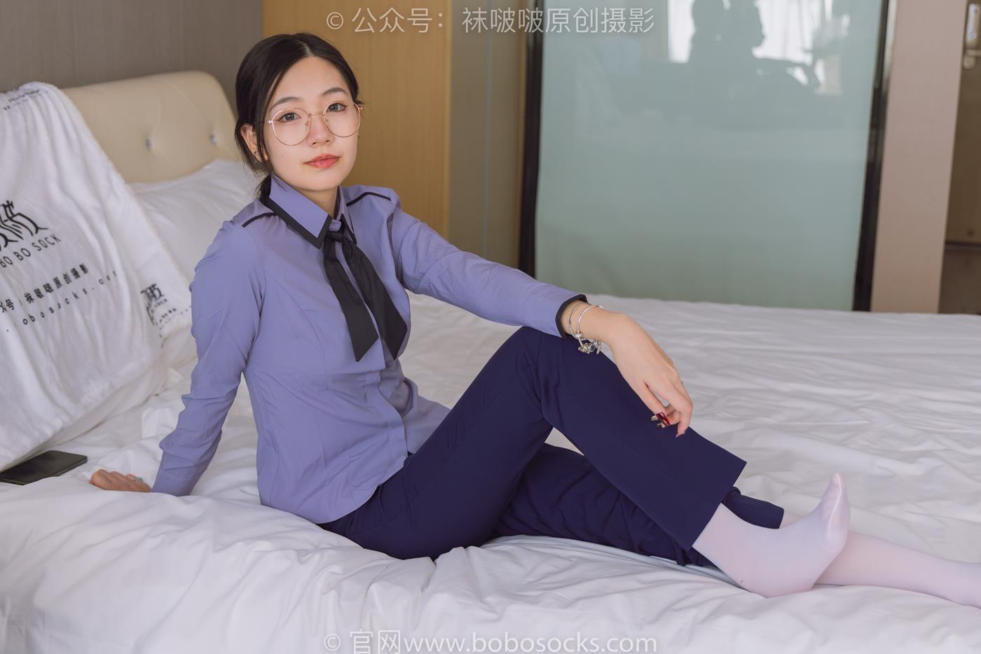 图片[50]-[BoBoSocks袜啵啵]NO.178 小甜豆-高跟鞋、厚白丝、ol风裤里丝[140P] – 速更版-美库