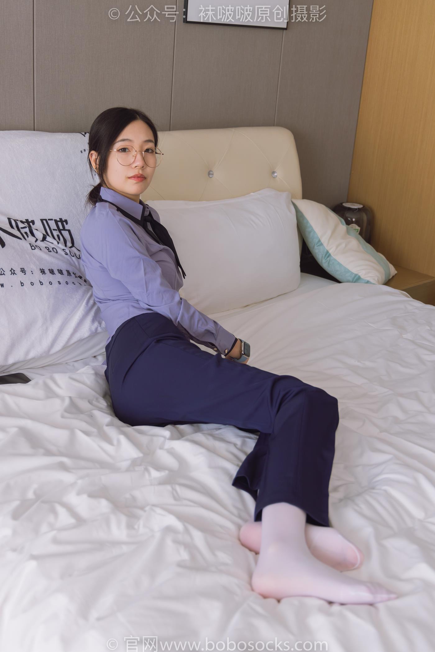 图片[63]-[BoBoSocks袜啵啵]NO.178 小甜豆-高跟鞋、厚白丝、ol风裤里丝[140P] – 速更版-美库