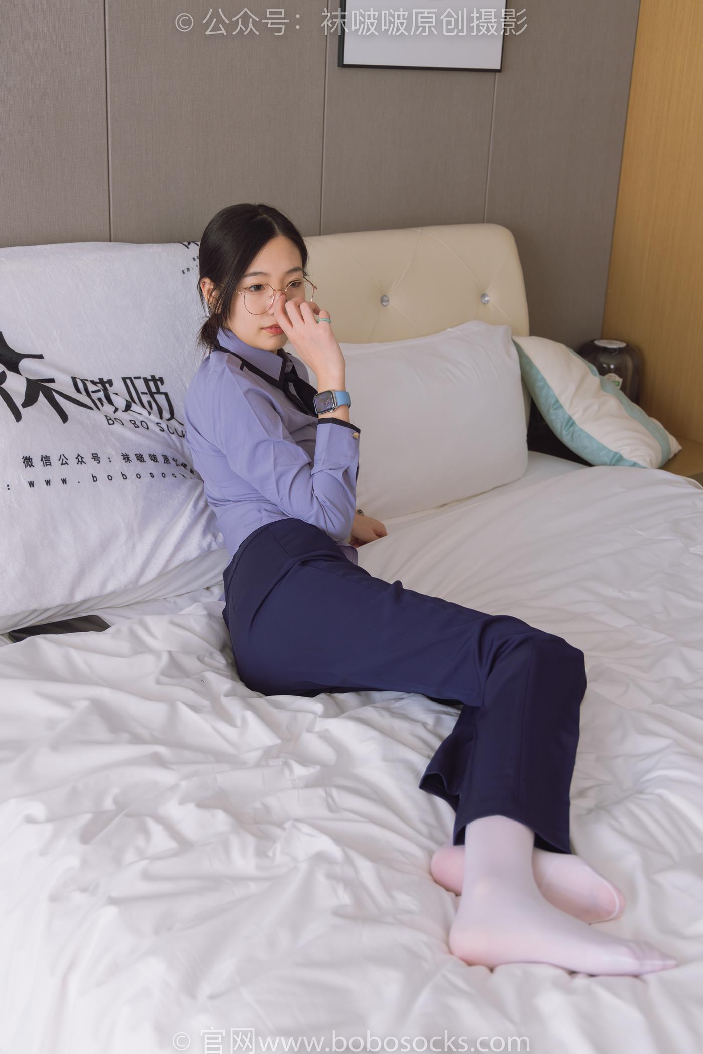 图片[64]-[BoBoSocks袜啵啵]NO.178 小甜豆-高跟鞋、厚白丝、ol风裤里丝[140P] – 速更版-美库