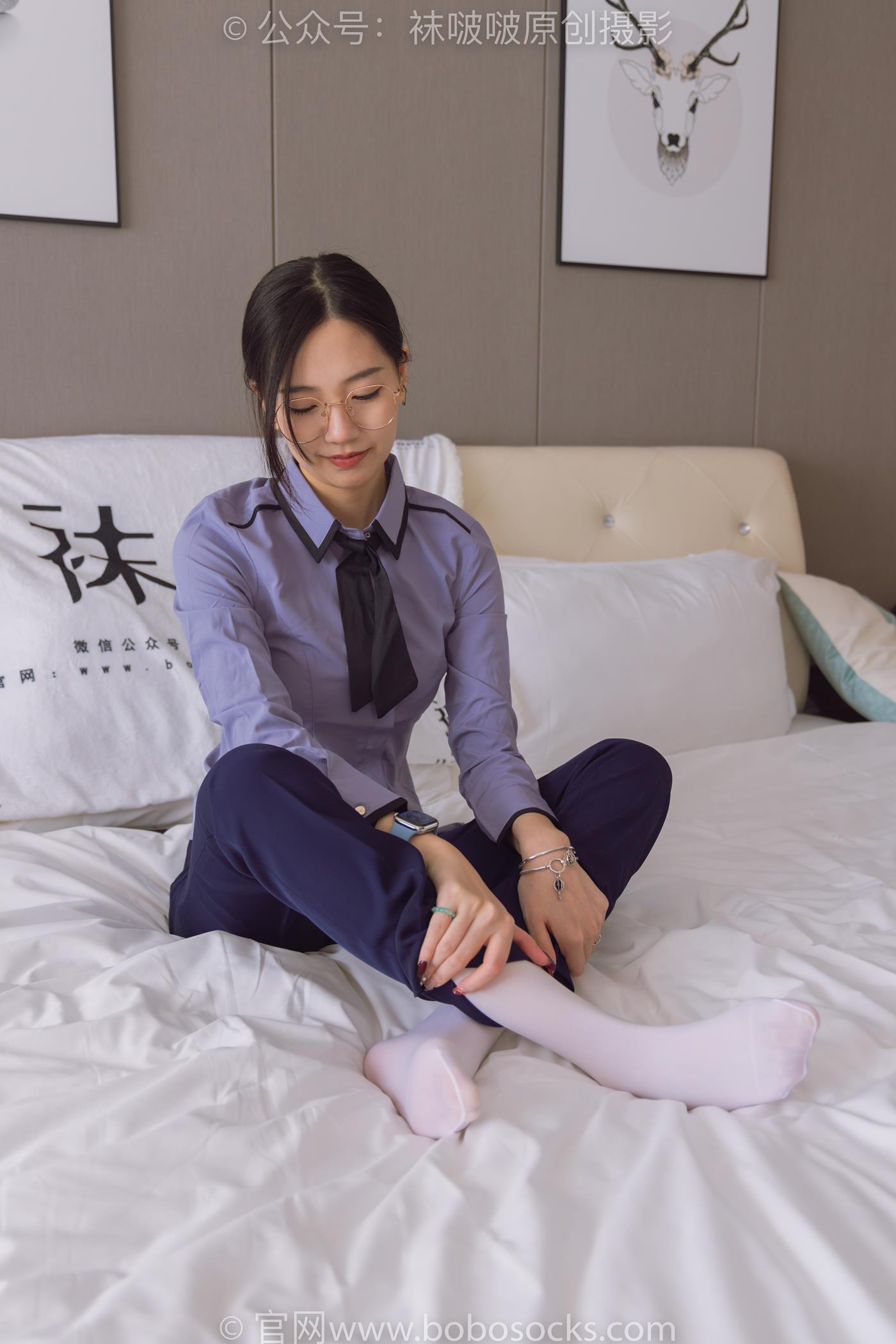 图片[68]-[BoBoSocks袜啵啵]NO.178 小甜豆-高跟鞋、厚白丝、ol风裤里丝[140P] – 速更版-美库