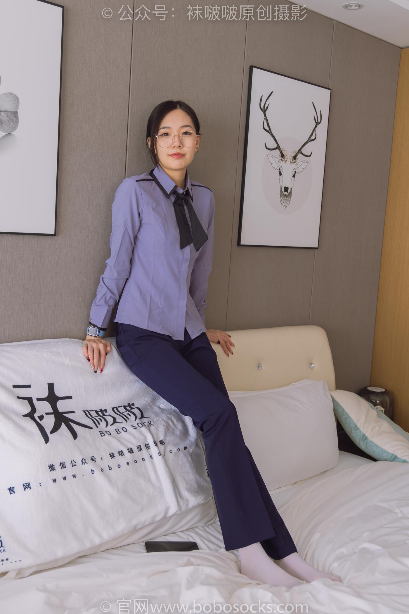 图片[103]-[BoBoSocks袜啵啵]NO.178 小甜豆-高跟鞋、厚白丝、ol风裤里丝[140P] – 速更版-美库