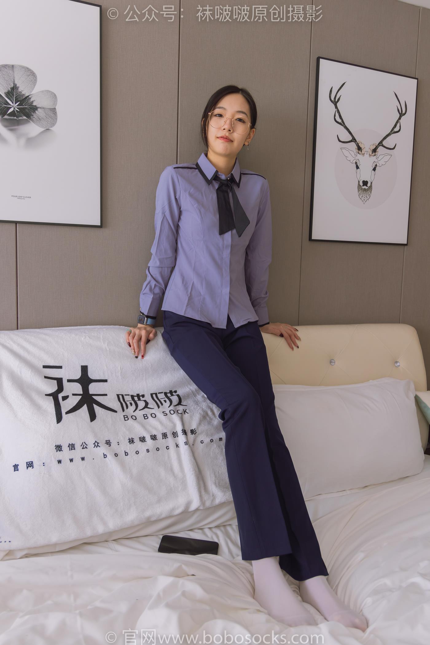 图片[105]-[BoBoSocks袜啵啵]NO.178 小甜豆-高跟鞋、厚白丝、ol风裤里丝[140P] – 速更版-美库