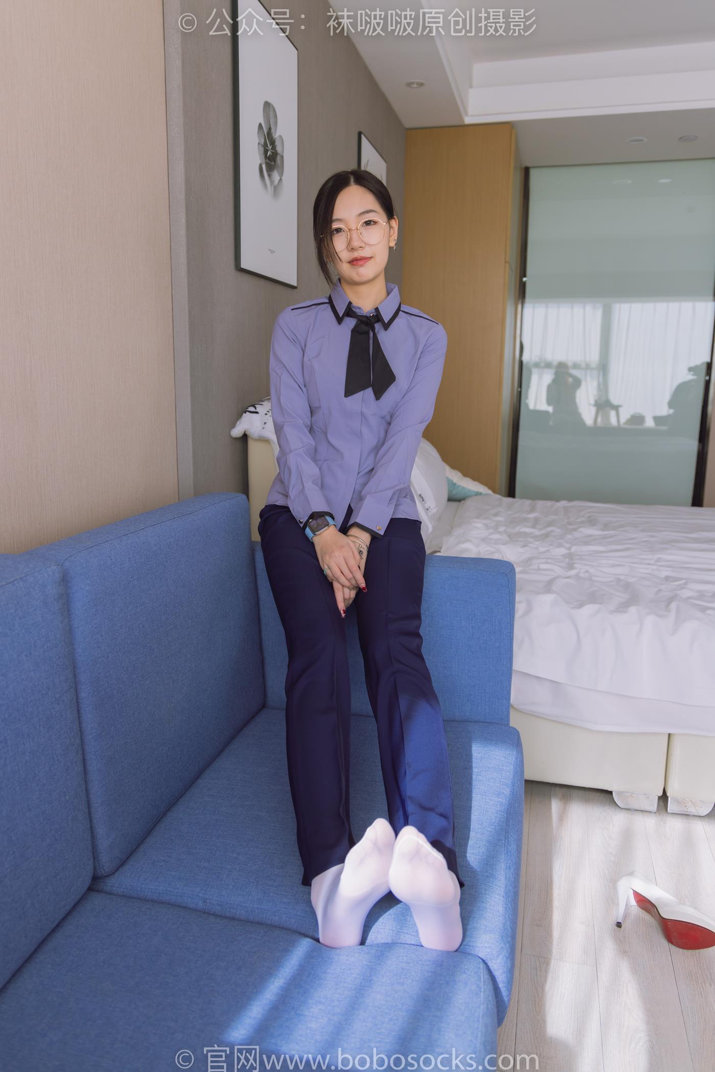 图片[122]-[BoBoSocks袜啵啵]NO.178 小甜豆-高跟鞋、厚白丝、ol风裤里丝[140P] – 速更版-美库