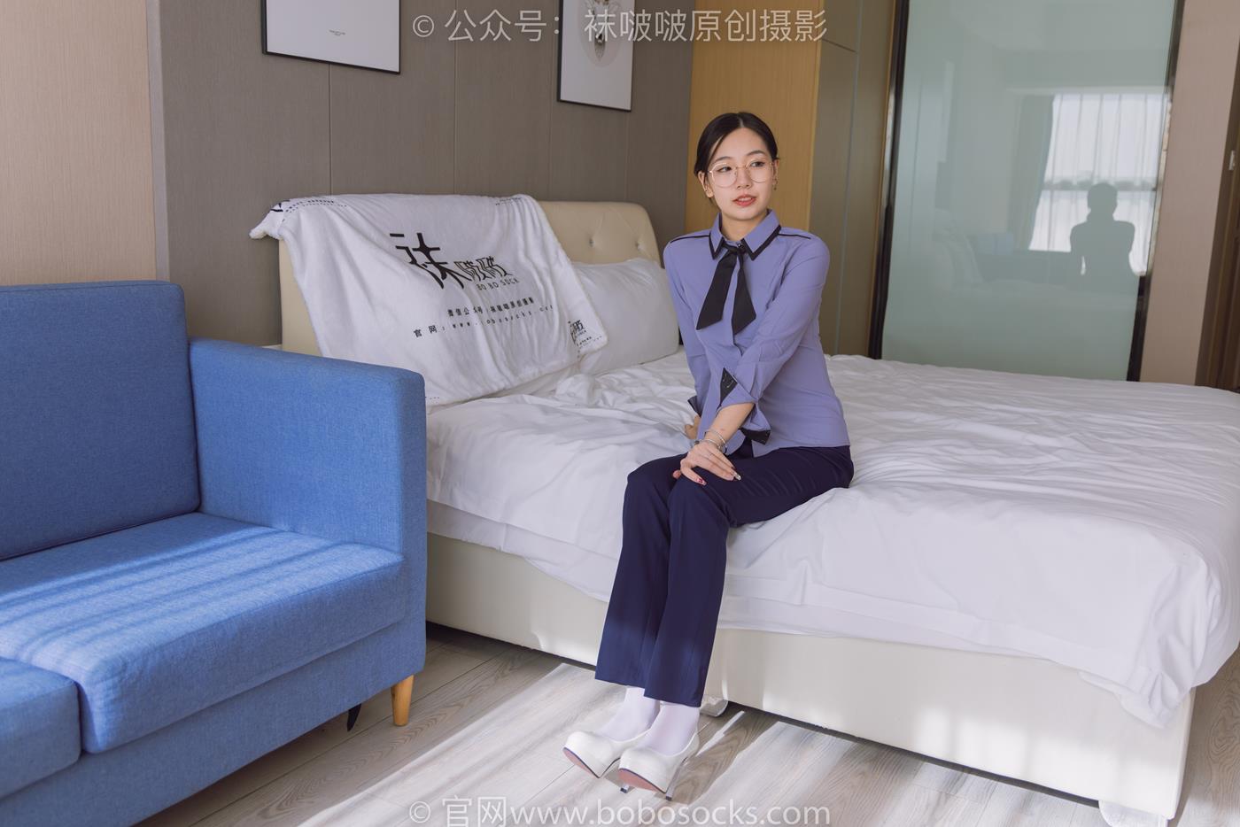 图片[133]-[BoBoSocks袜啵啵]NO.178 小甜豆-高跟鞋、厚白丝、ol风裤里丝[140P] – 速更版-美库